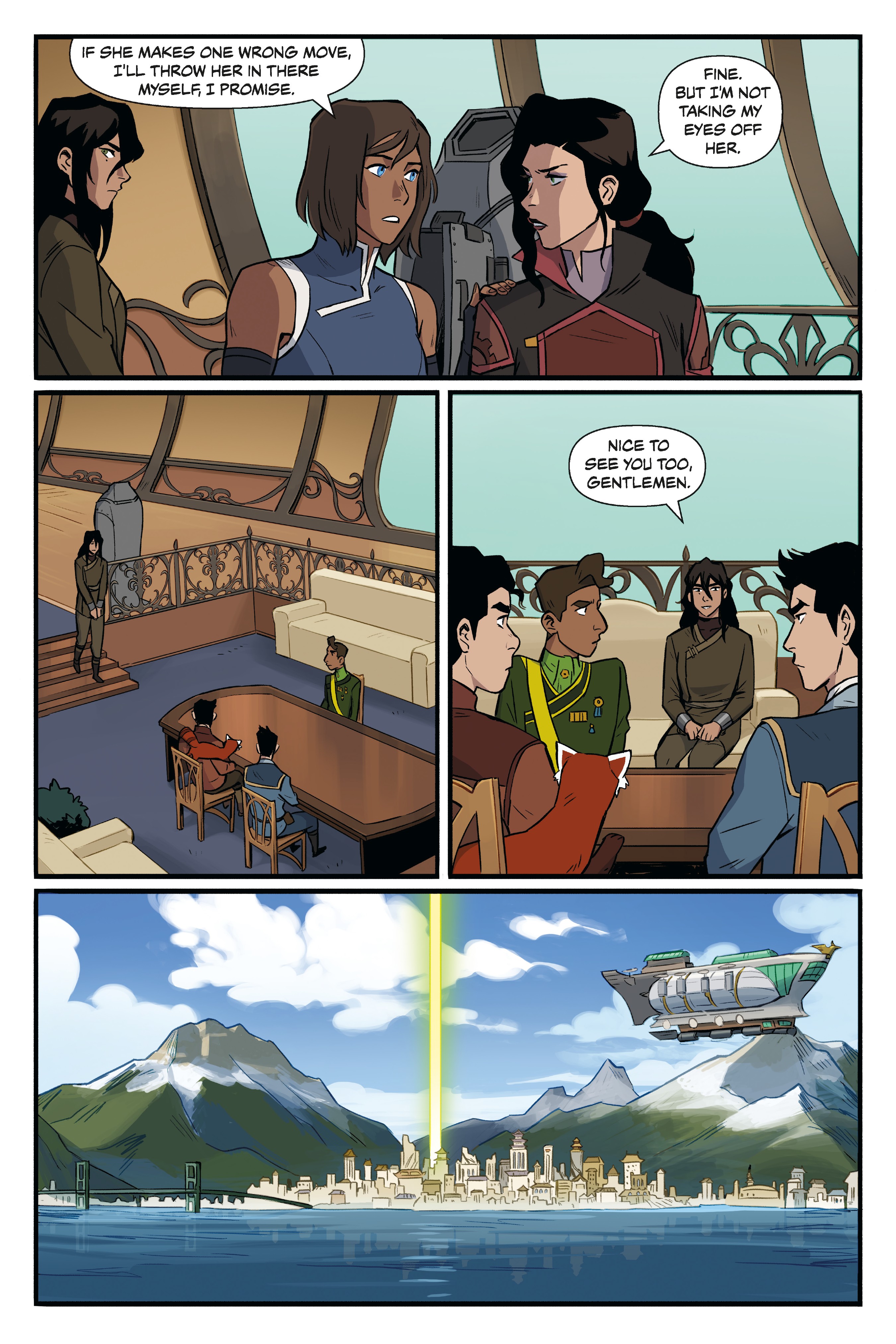Read online Nickelodeon The Legend of Korra: Ruins of the Empire comic -  Issue # TPB 1 - 49