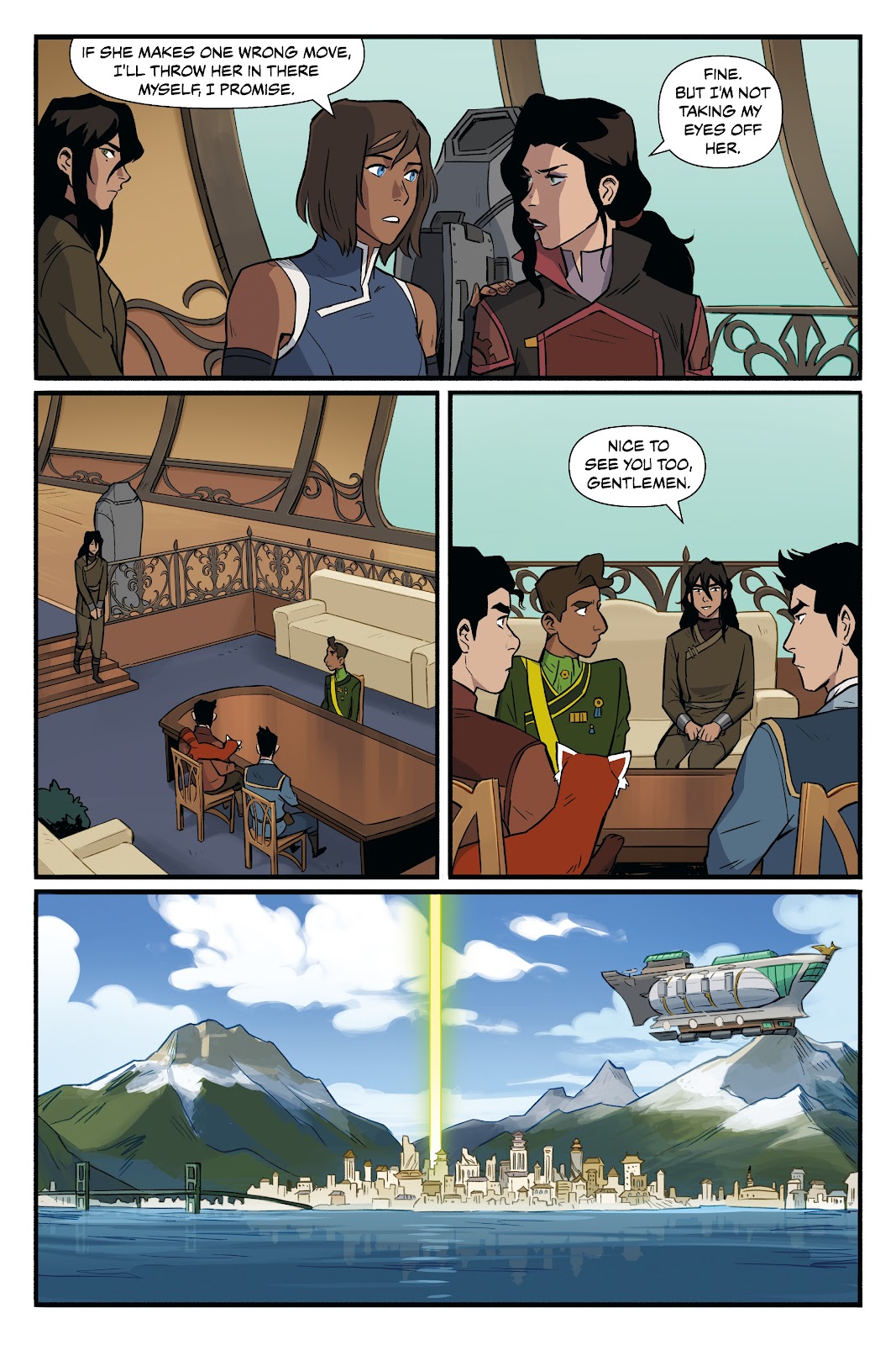 Nickelodeon The Legend of Korra: Ruins of the Empire issue TPB 1 - Page 49
