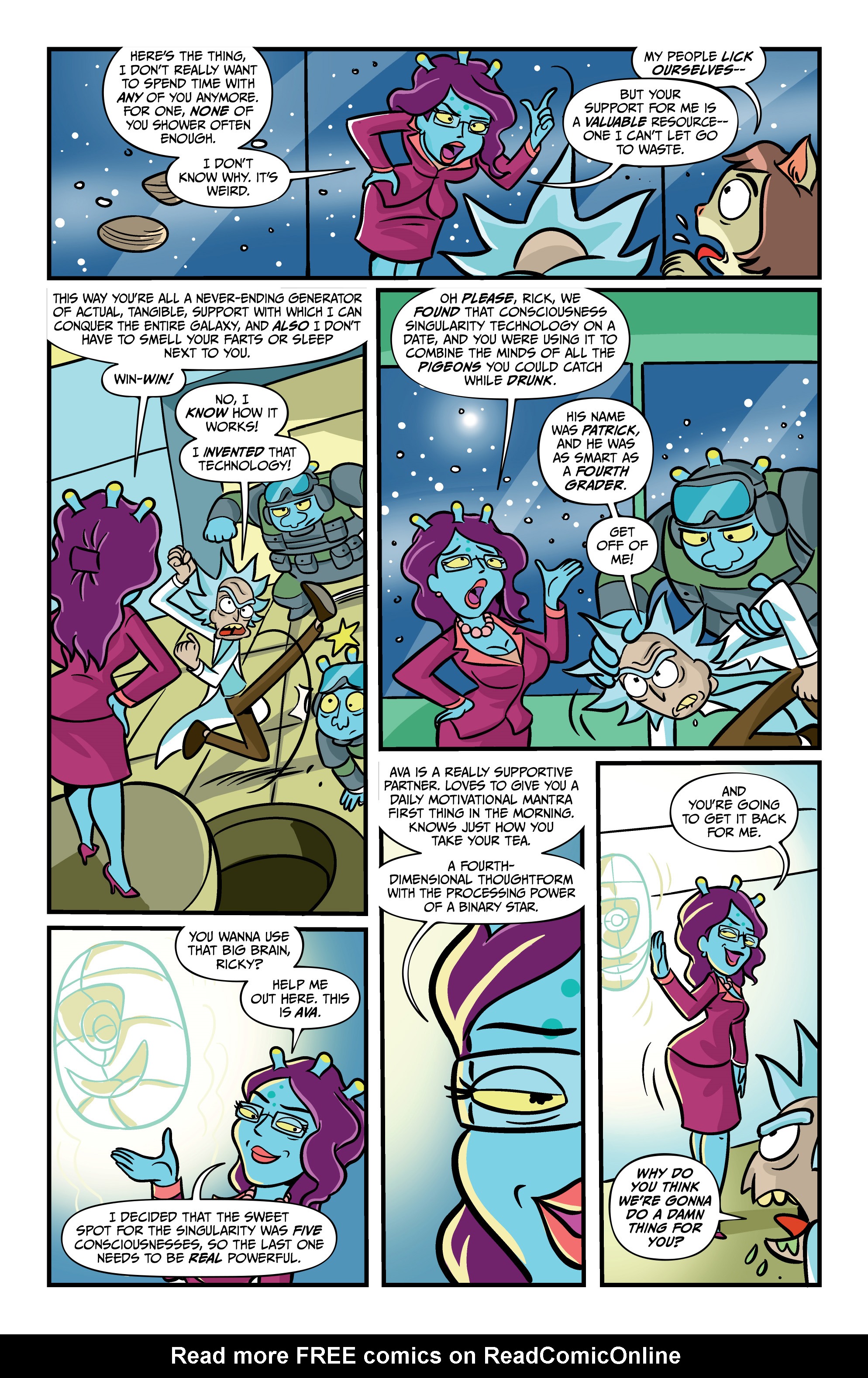Read online Rick and Morty Presents: The Vindicators comic -  Issue #8 - 20