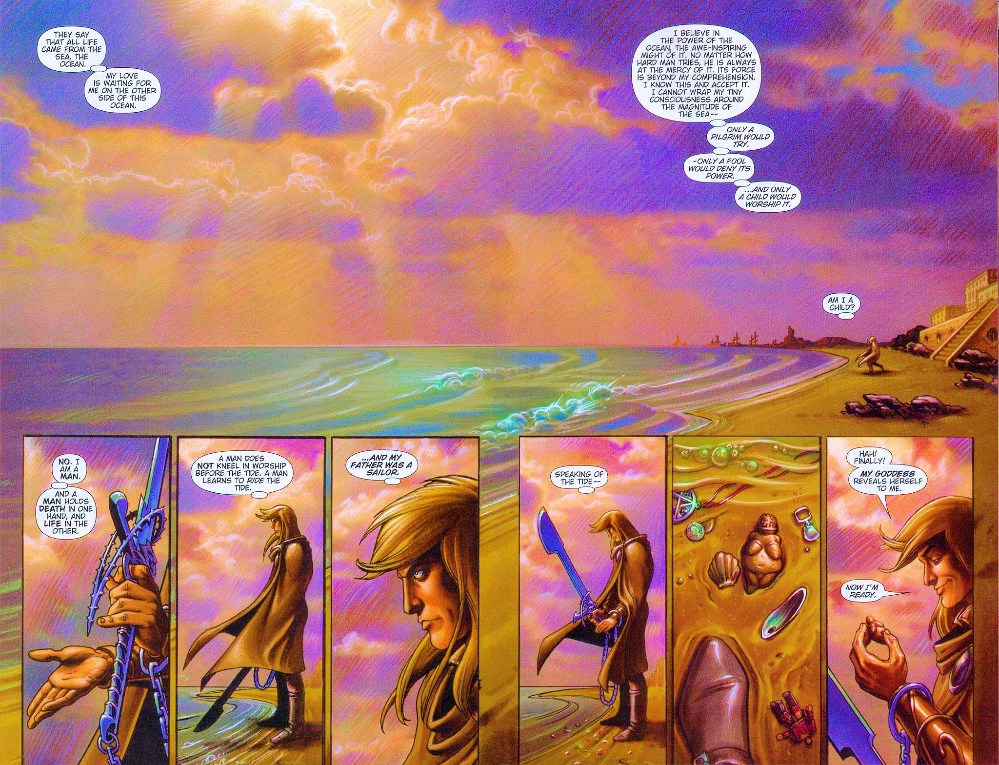 Read online Dawn: Three Tiers comic -  Issue #6 - 19