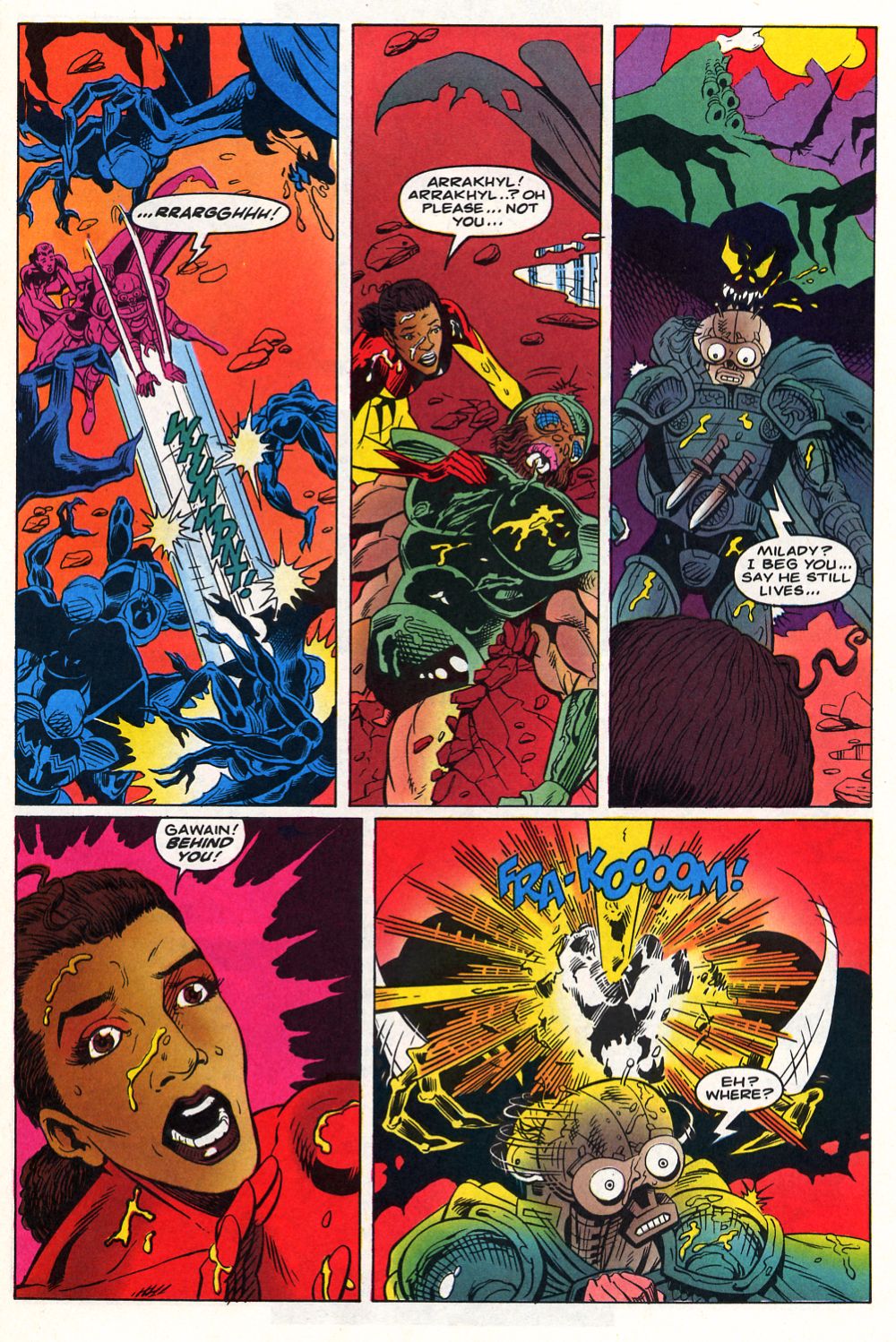 Read online Knights of Pendragon comic -  Issue #9 - 9