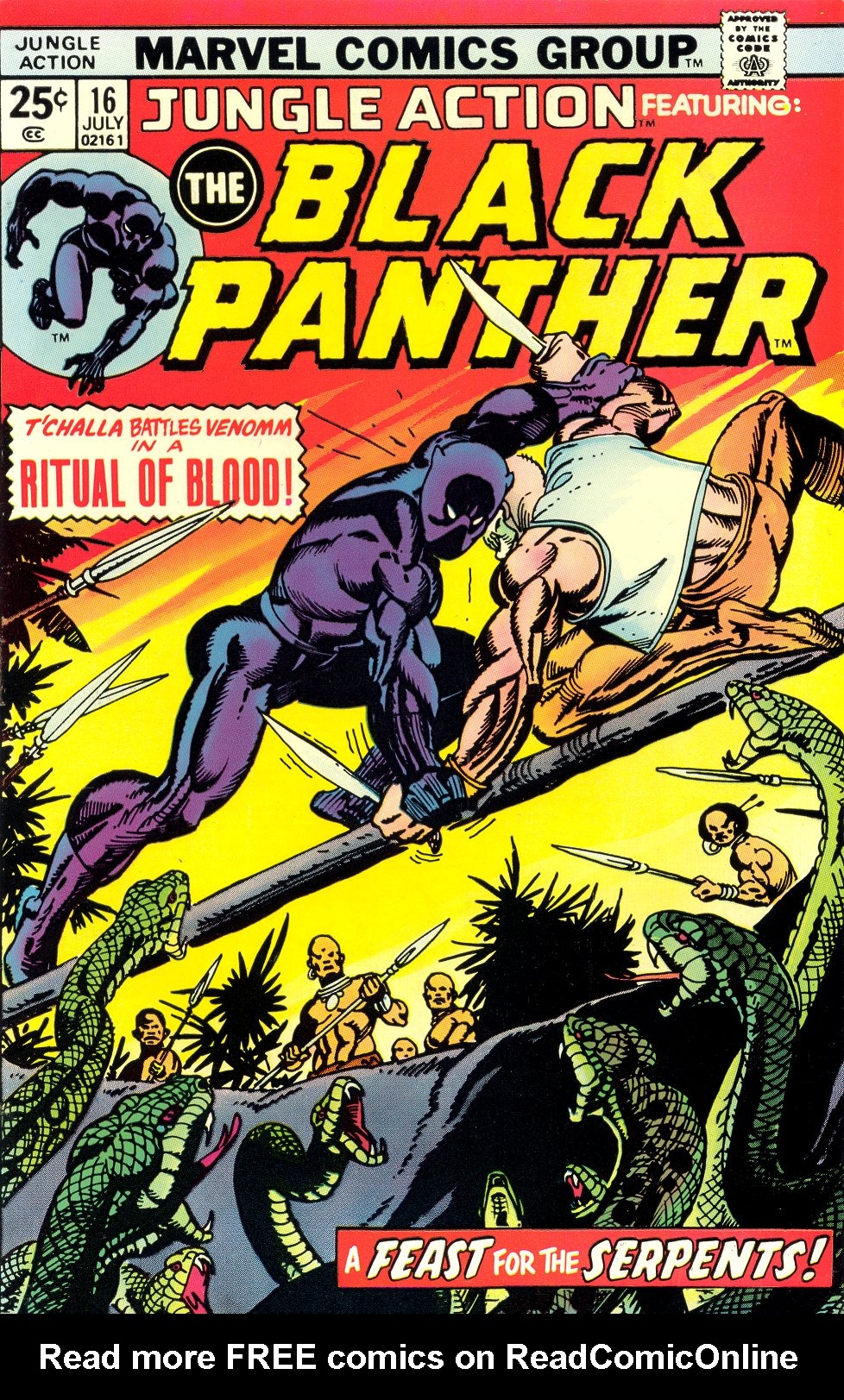 Read online Jungle Action (1972) comic -  Issue #16 - 1