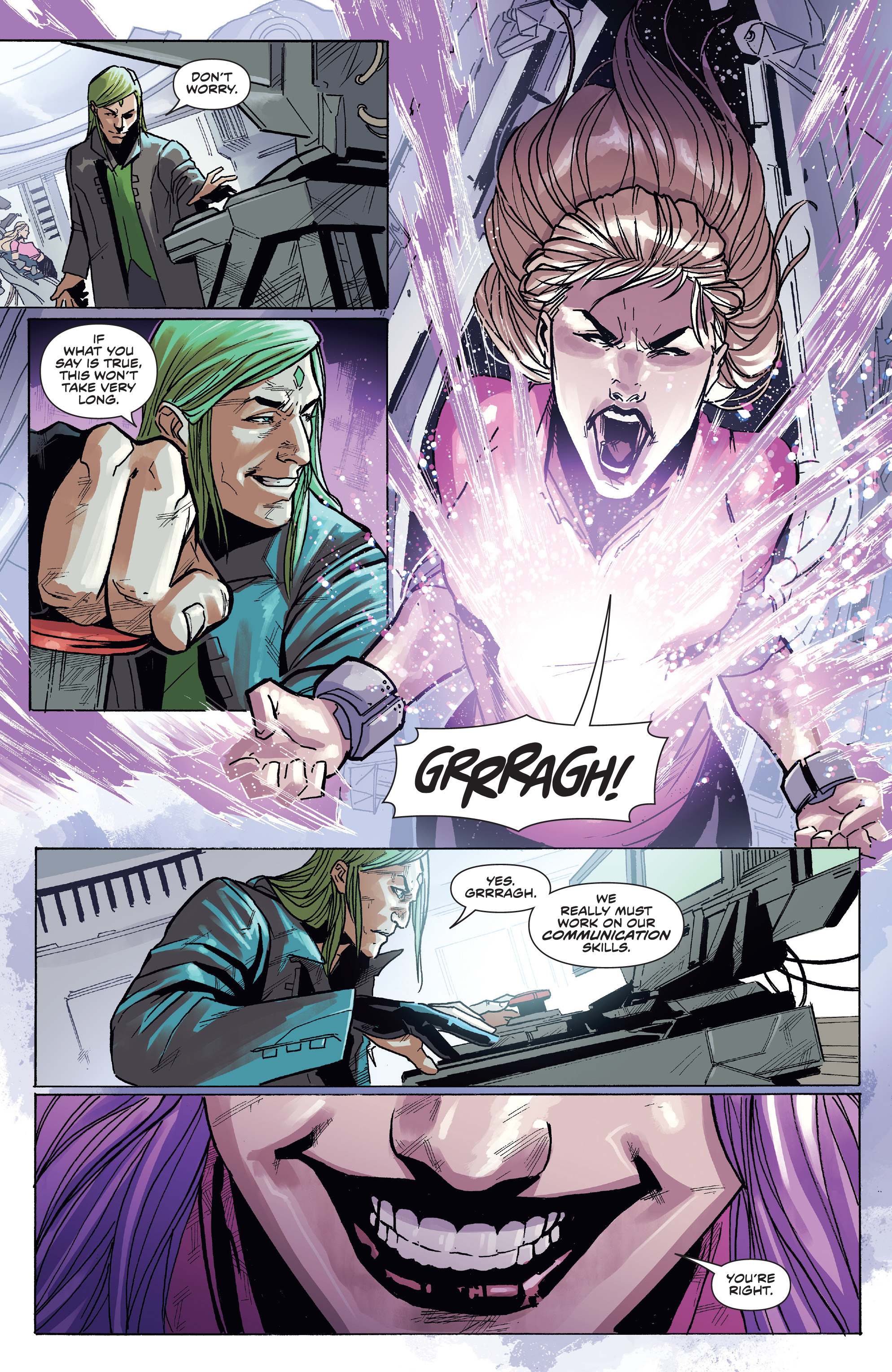 Read online Saban's Power Rangers: The Psycho Path comic -  Issue # TPB - 27