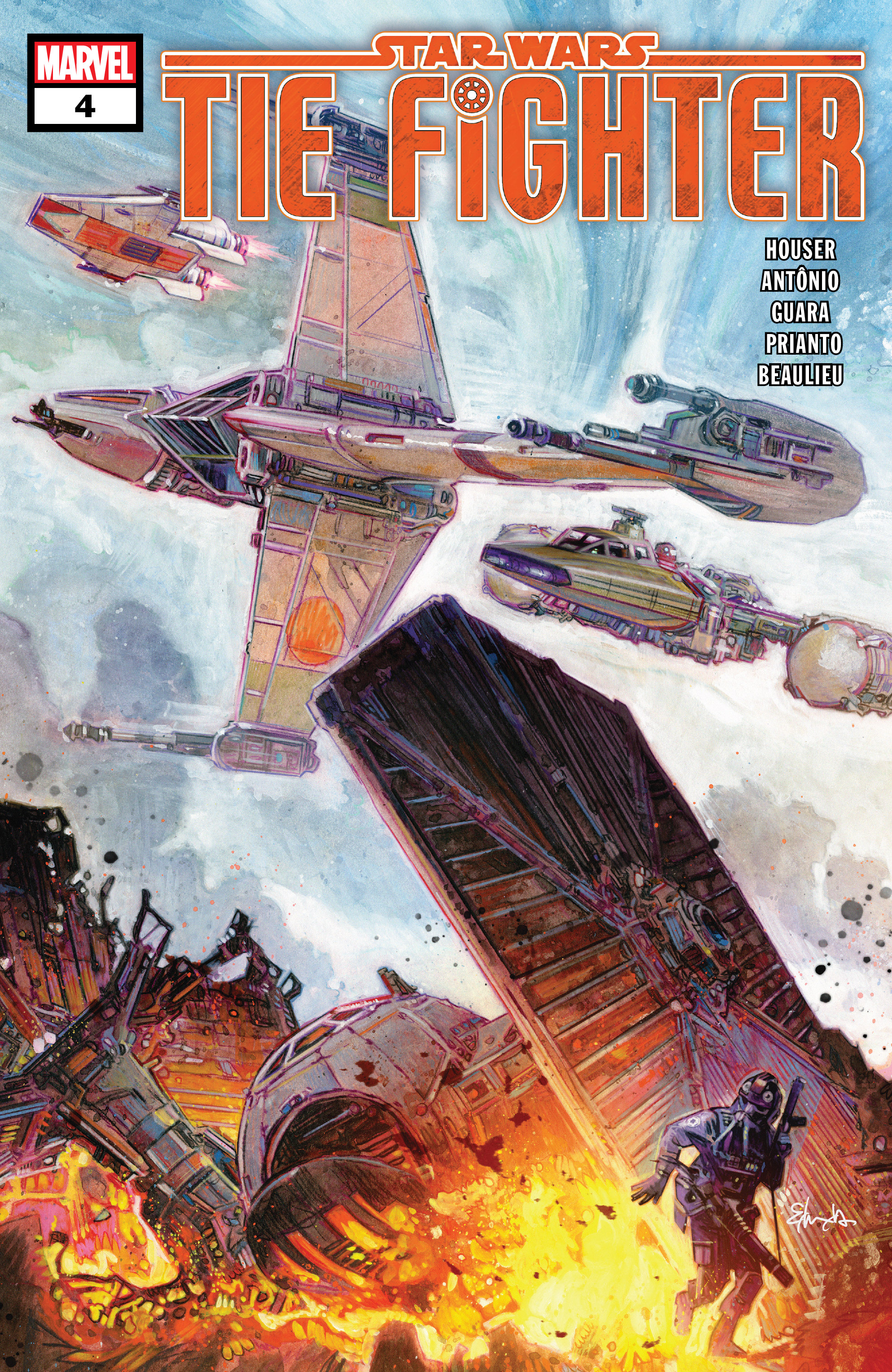 Read online Star Wars: Tie Fighter comic -  Issue #4 - 1