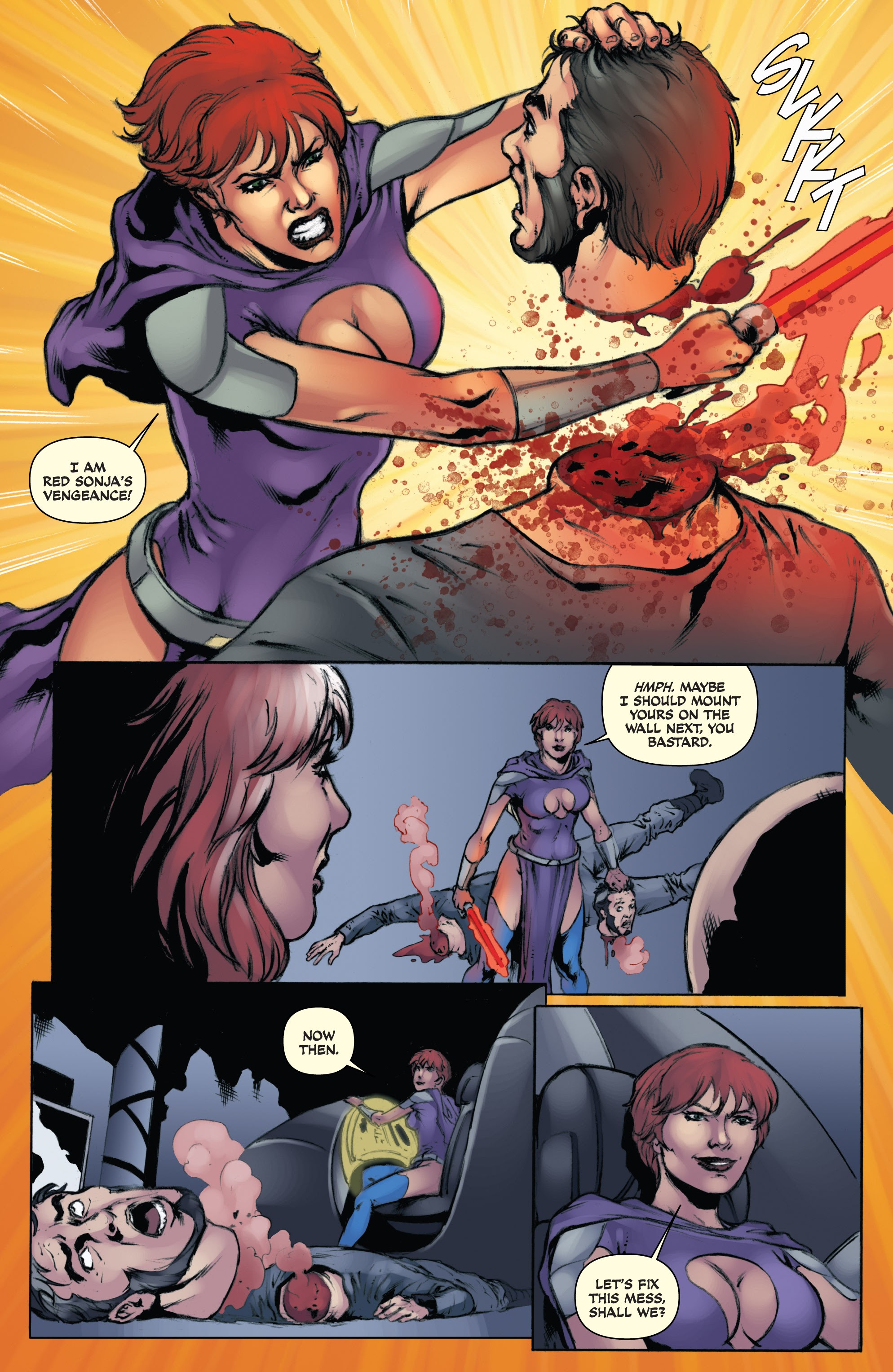 Read online Red Sonja: The Black Tower comic -  Issue #4 - 17