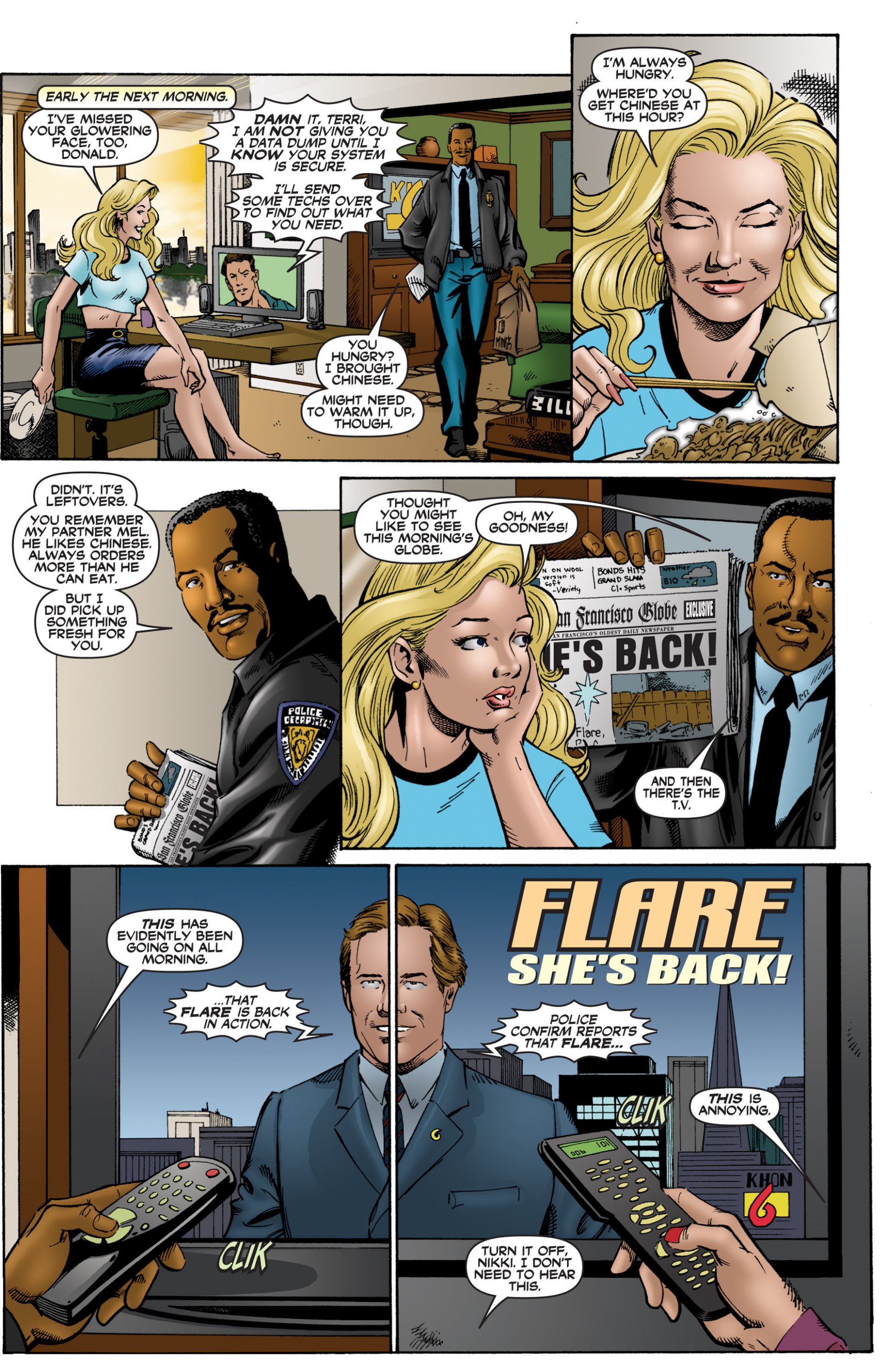 Read online Flare (2004) comic -  Issue #21 - 5