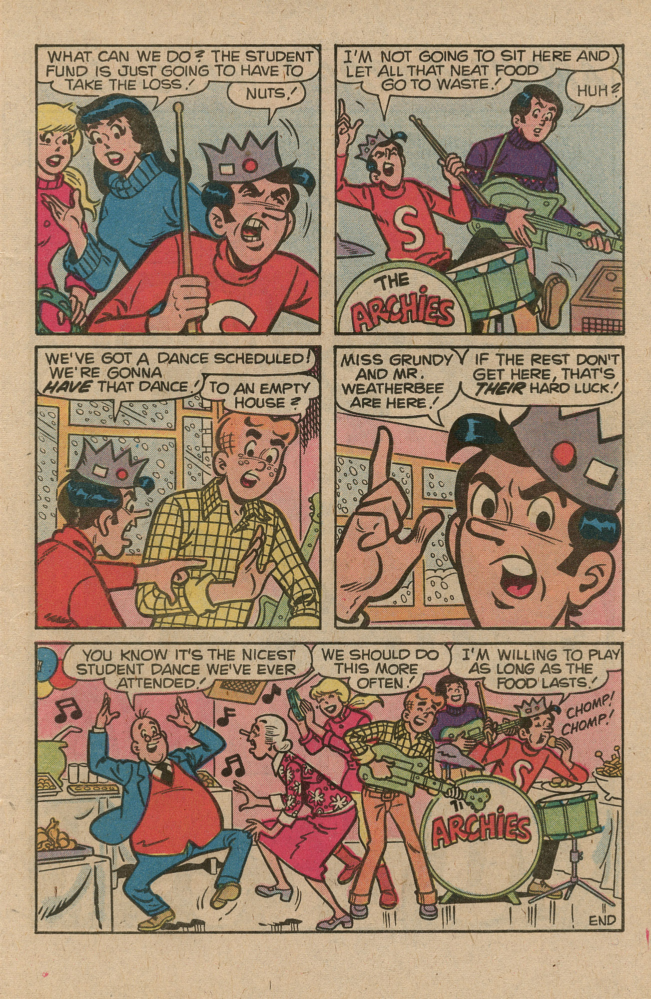 Read online Archie's TV Laugh-Out comic -  Issue #64 - 7