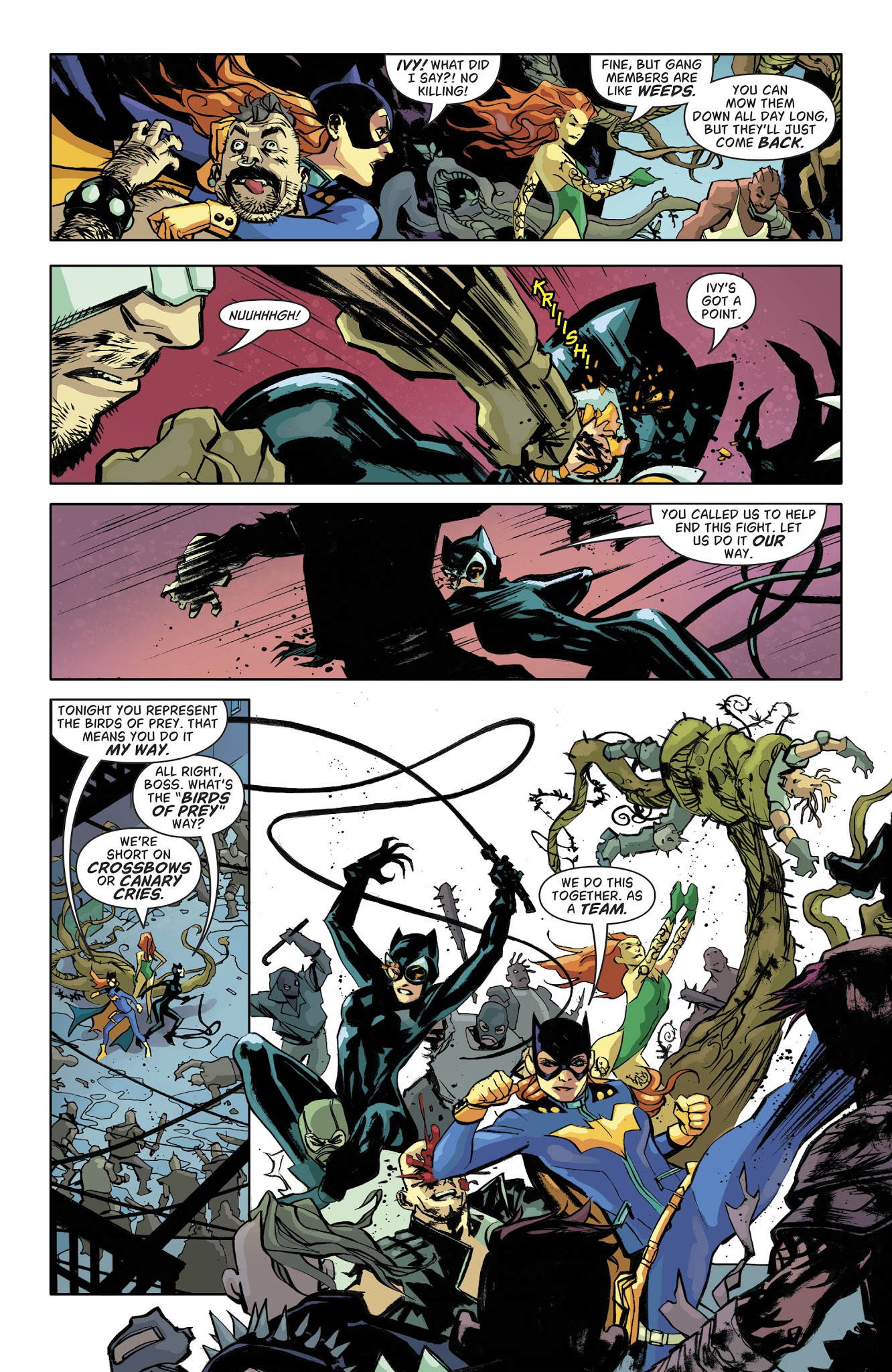 Read online Batgirl and the Birds of Prey comic -  Issue #14 - 14