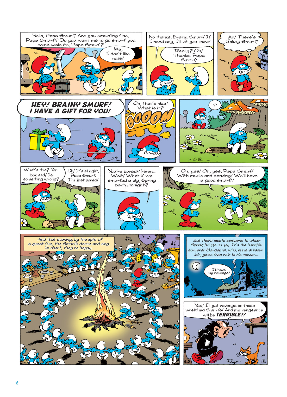 Read online The Smurfs comic -  Issue #4 - 6