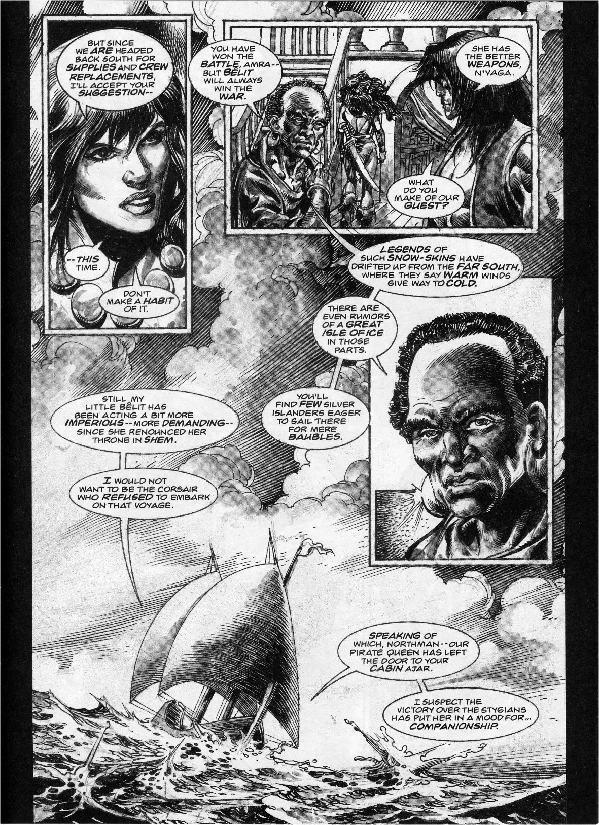 Read online Conan the Savage comic -  Issue #2 - 37