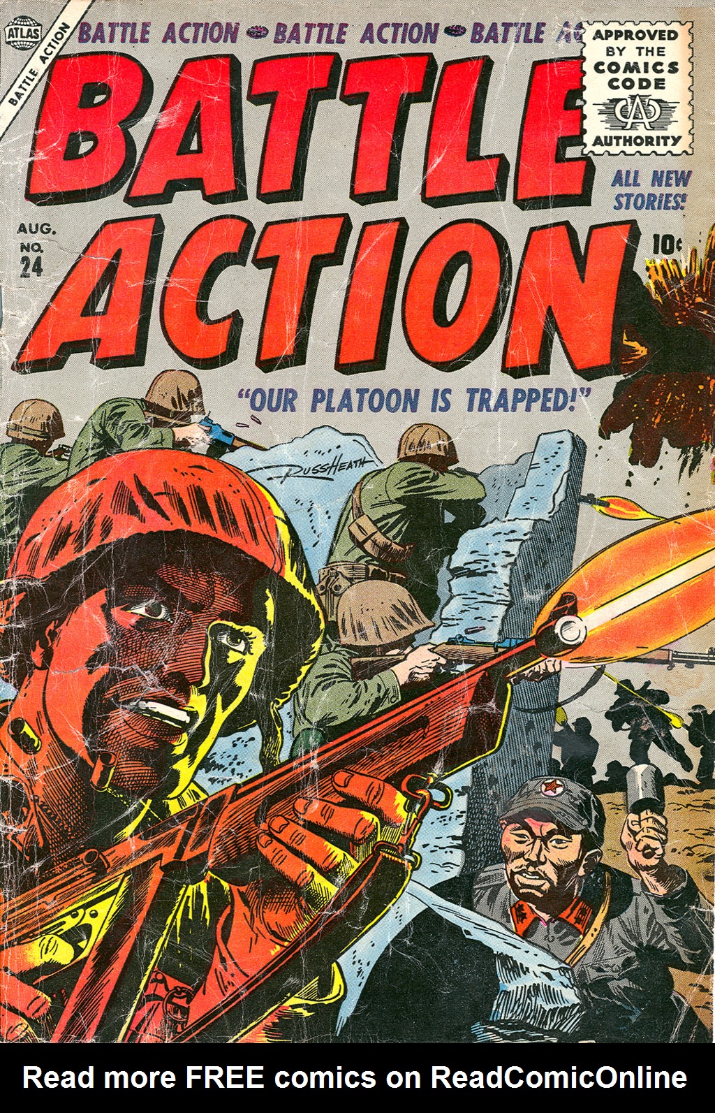 Read online Battle Action comic -  Issue #24 - 1