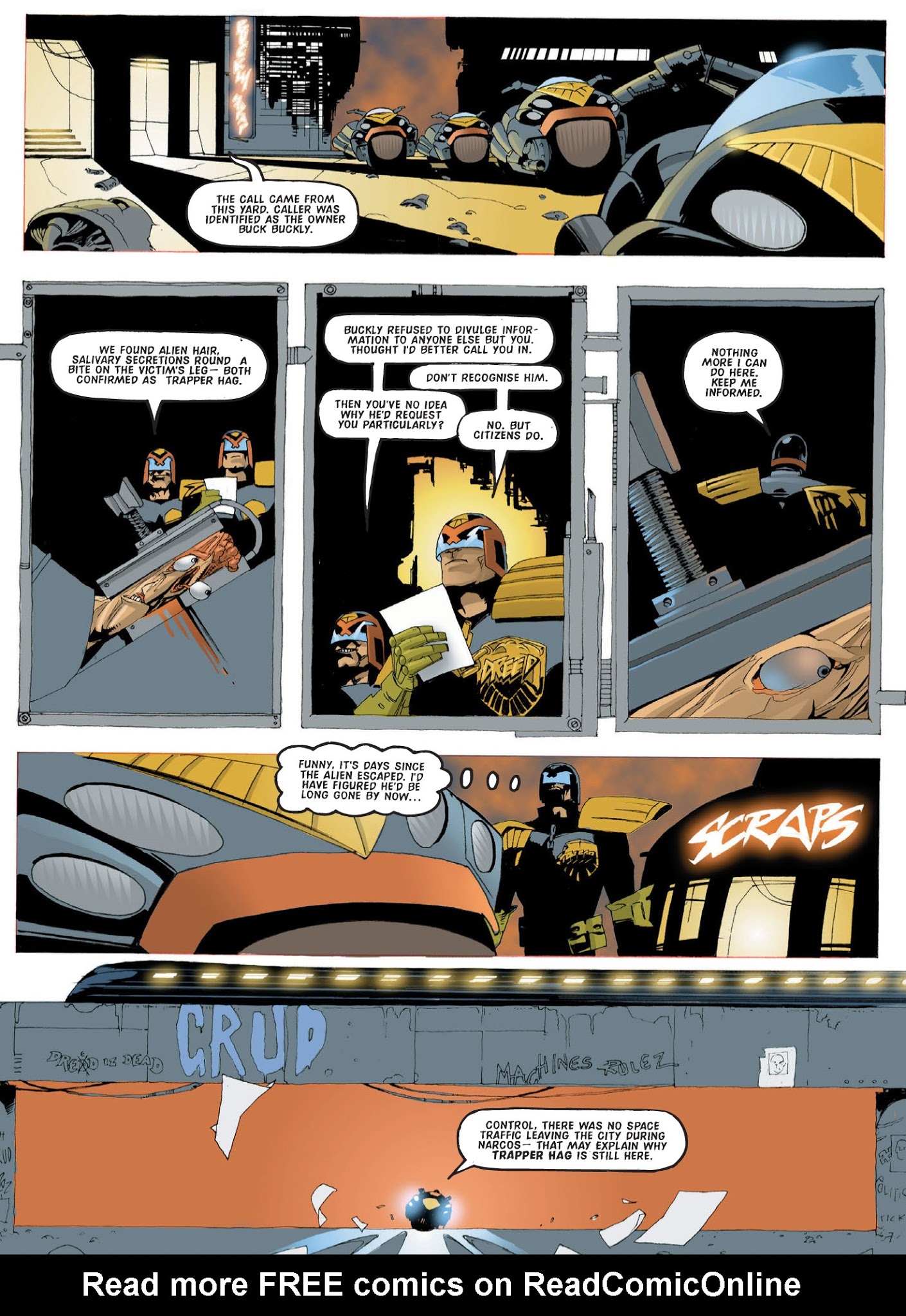 Read online Judge Dredd: The Complete Case Files comic -  Issue # TPB 31 - 8