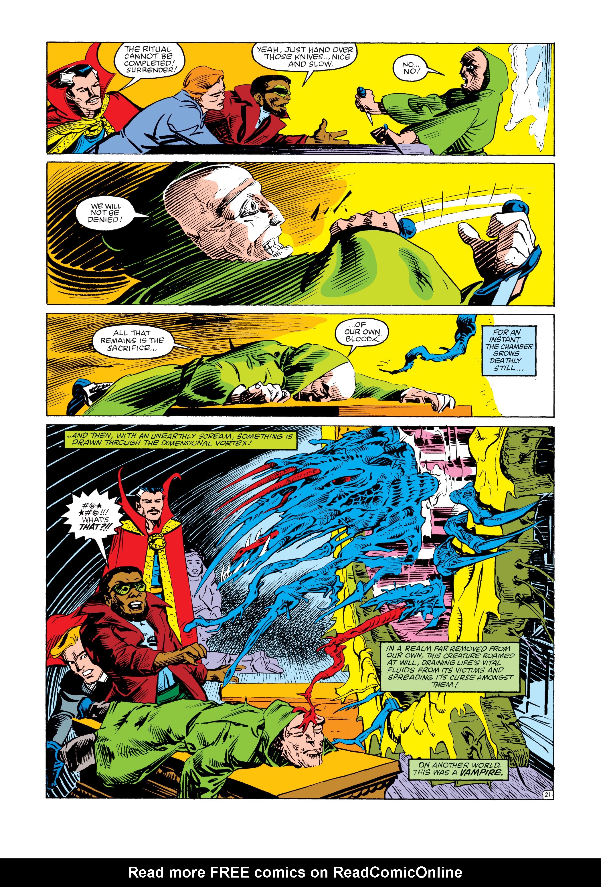 Read online Marvel Masterworks: Doctor Strange comic -  Issue # TPB 10 (Part 3) - 34