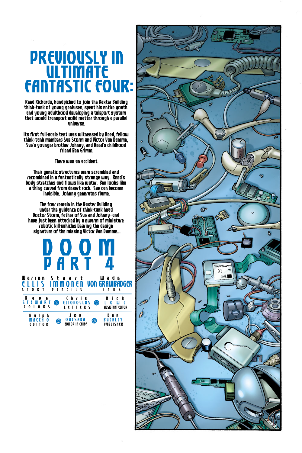 Read online Ultimate Fantastic Four (2004) comic -  Issue #10 - 2