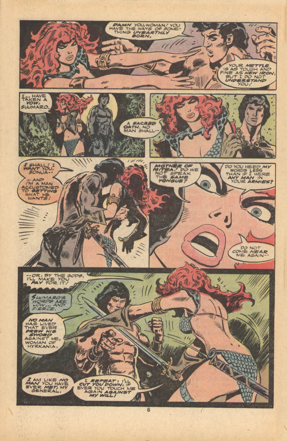Read online Red Sonja (1977) comic -  Issue #9 - 5
