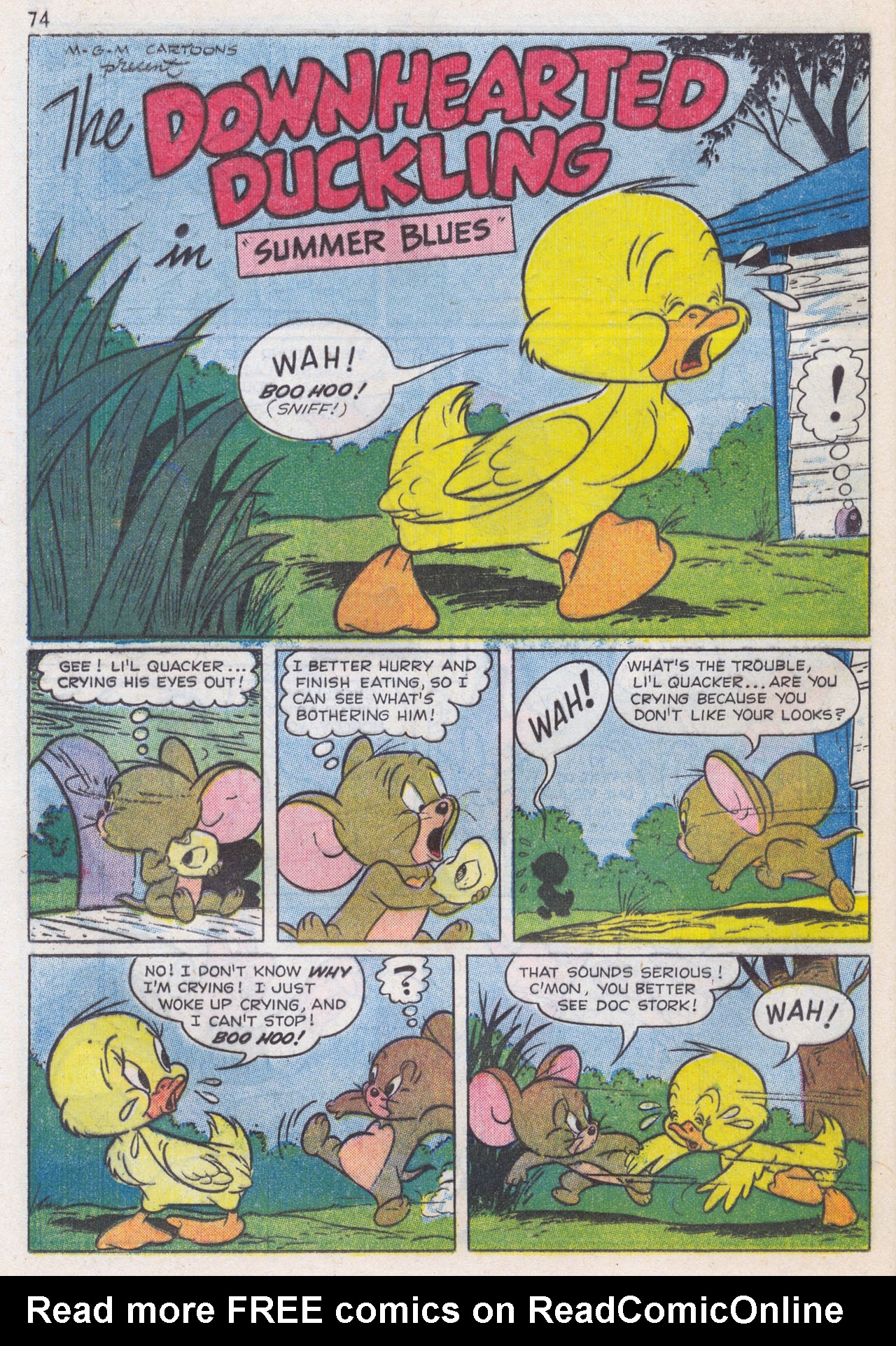 Read online Tom and Jerry's Summer Fun comic -  Issue #3 - 77