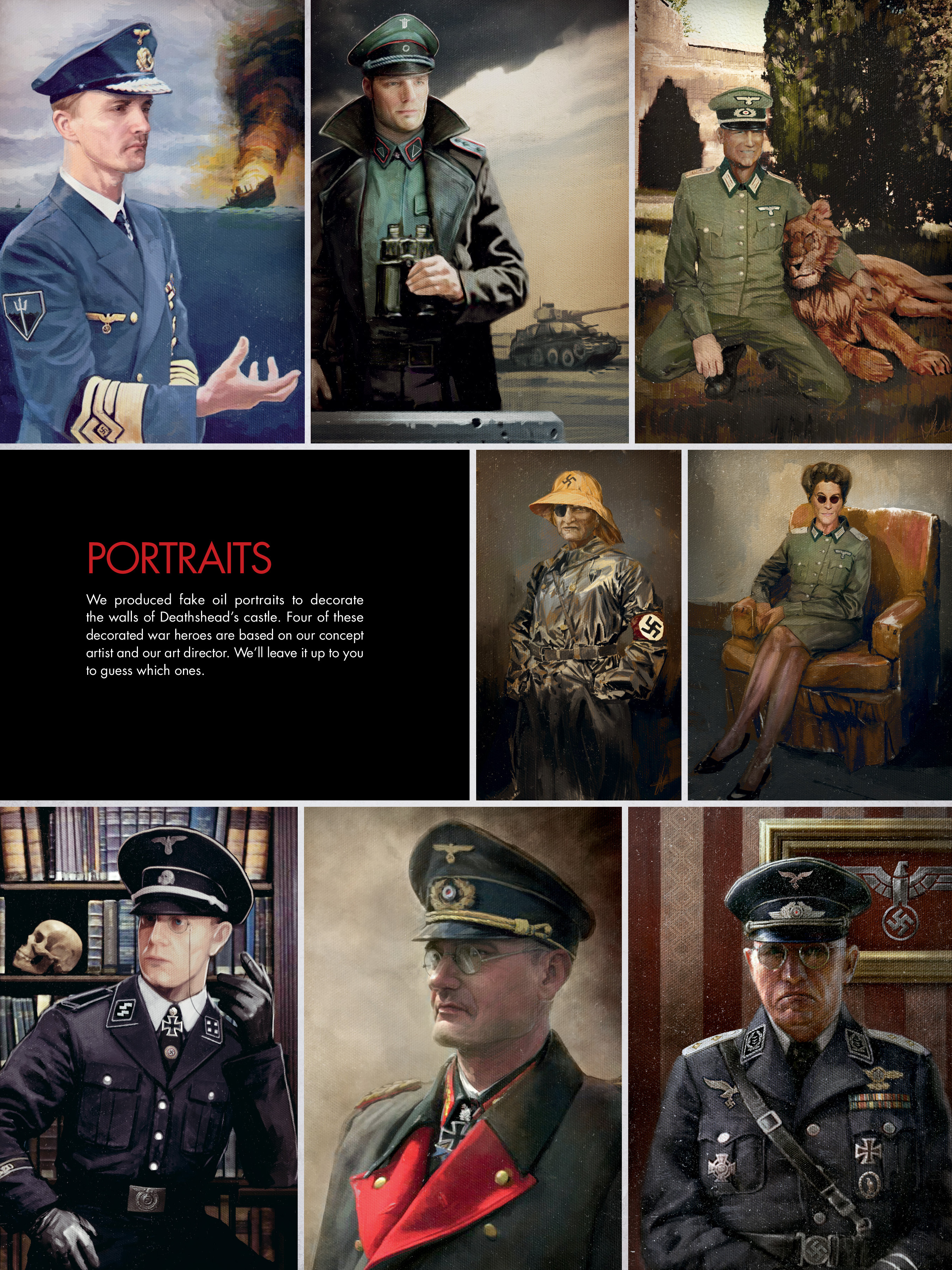 Read online The Art of Wolfenstein: The New Order comic -  Issue # TPB (Part 1) - 34