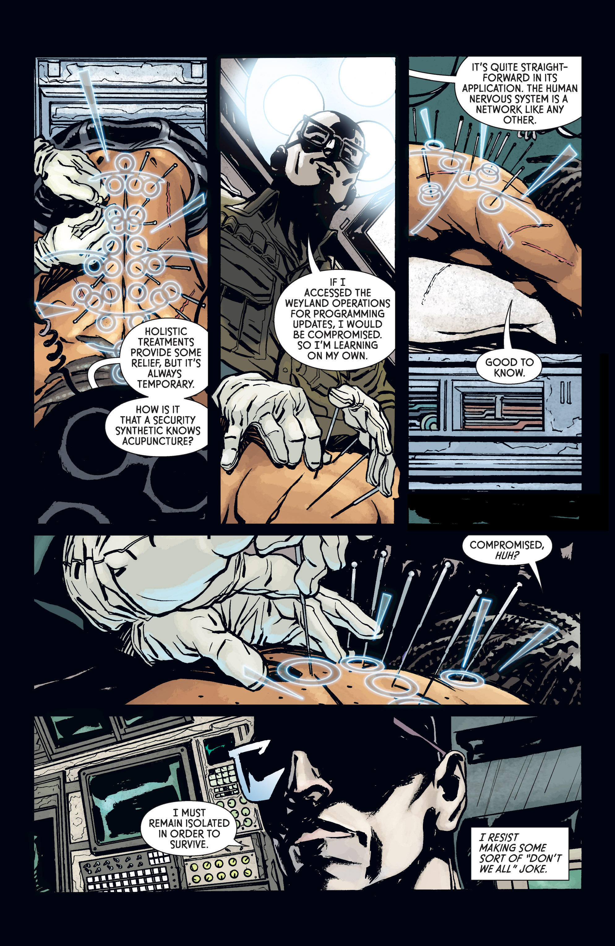 Read online Aliens: Defiance comic -  Issue #3 - 4