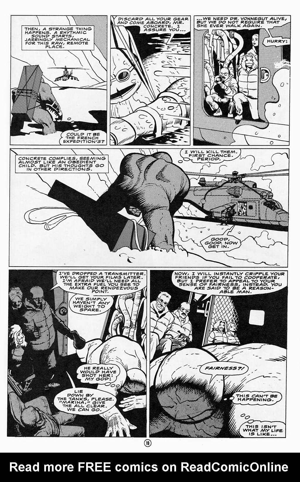 Read online Concrete comic -  Issue #9 - 19