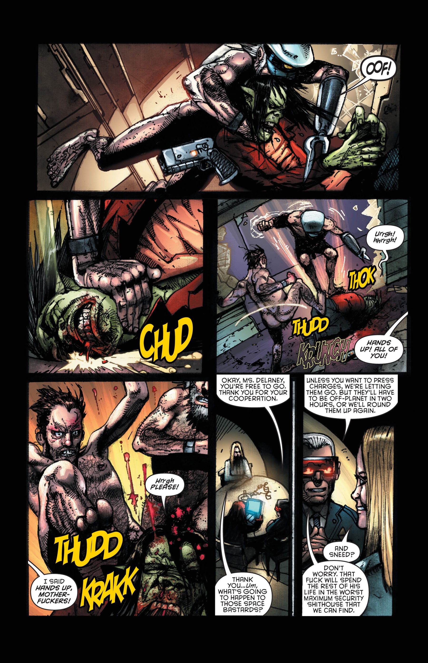 Read online Space Bastards: Special Delivery comic -  Issue # TPB - 72