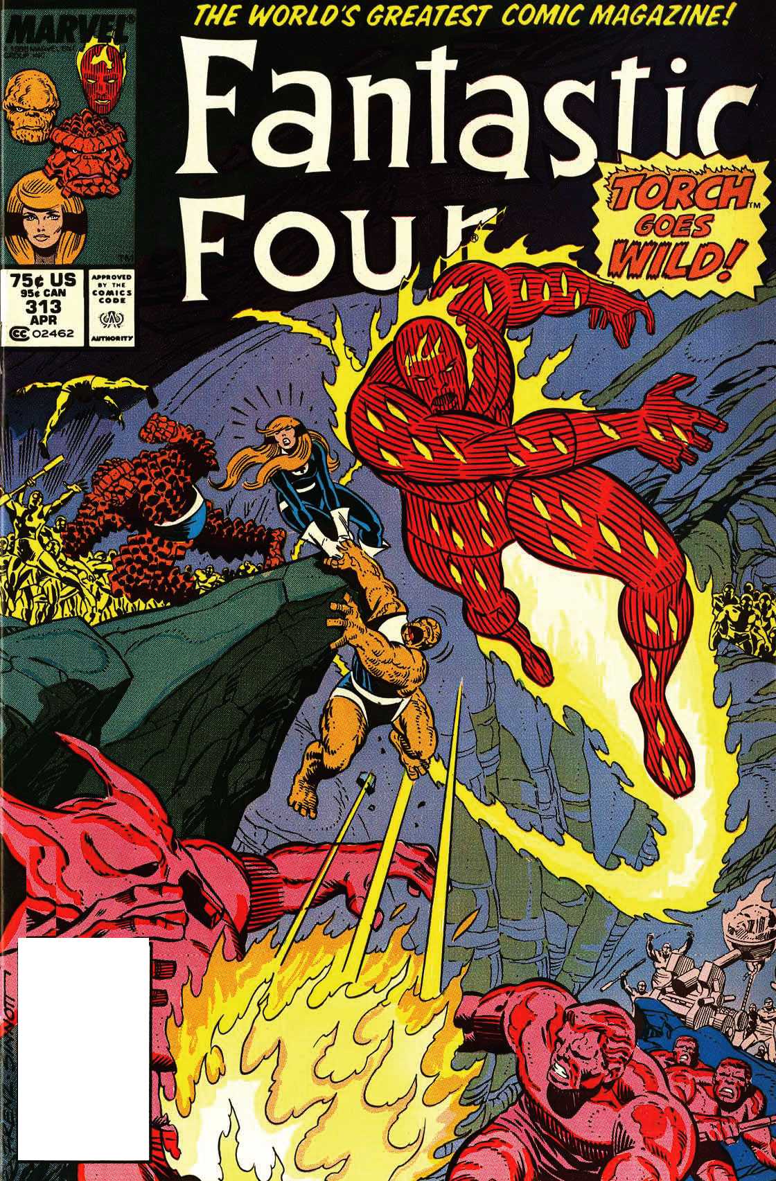 Read online Fantastic Four (1961) comic -  Issue #313 - 1