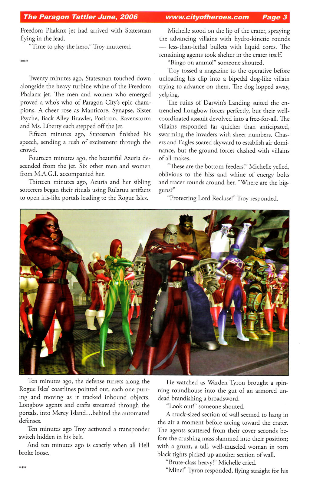Read online City of Heroes (2005) comic -  Issue #13 - 25