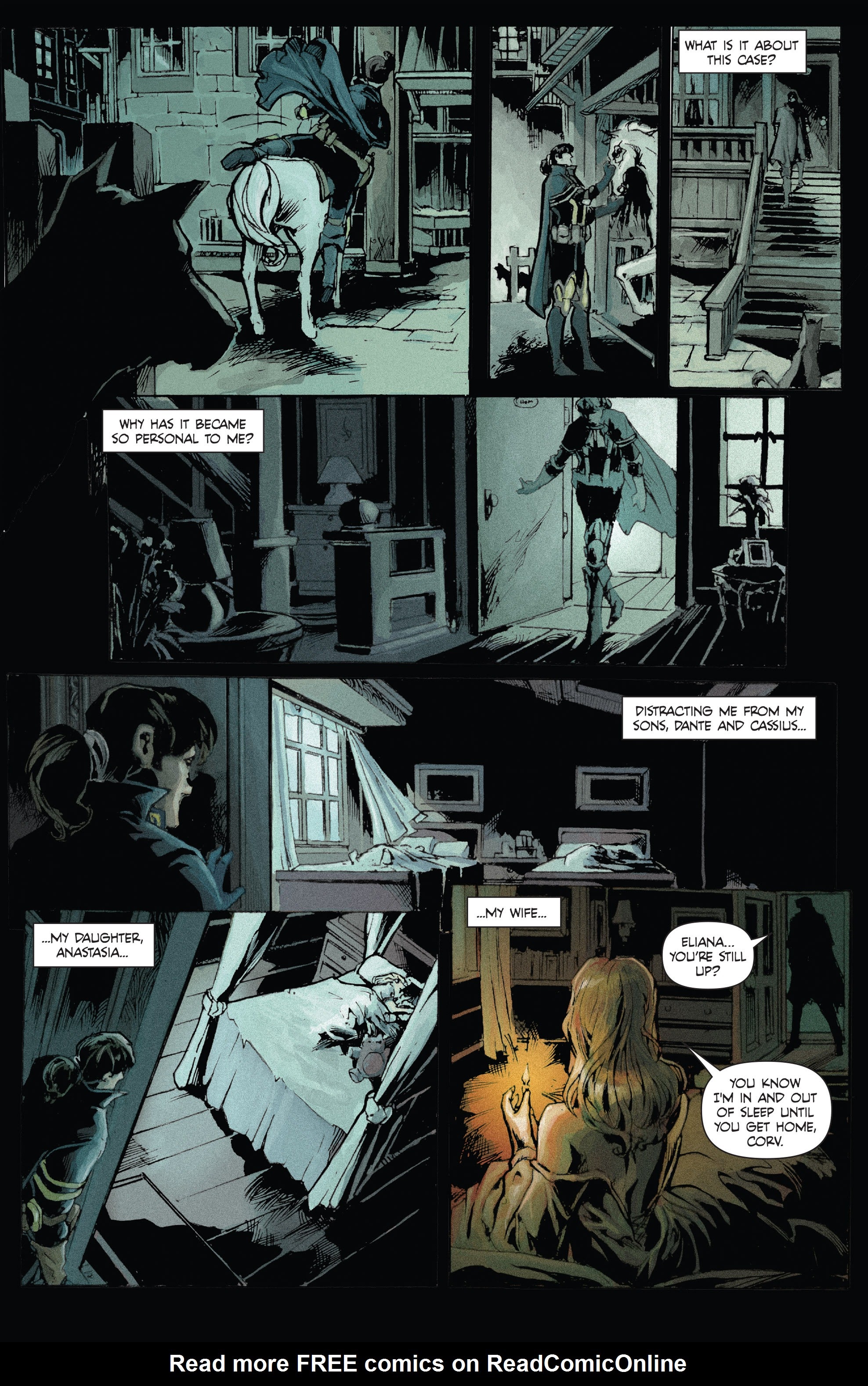 Read online Raven Nevermore comic -  Issue #1 - 12