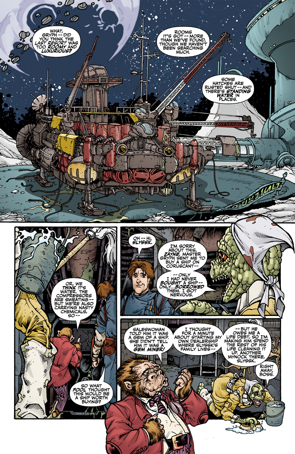 Read online Star Wars: Knights Of The Old Republic comic -  Issue #37 - 9
