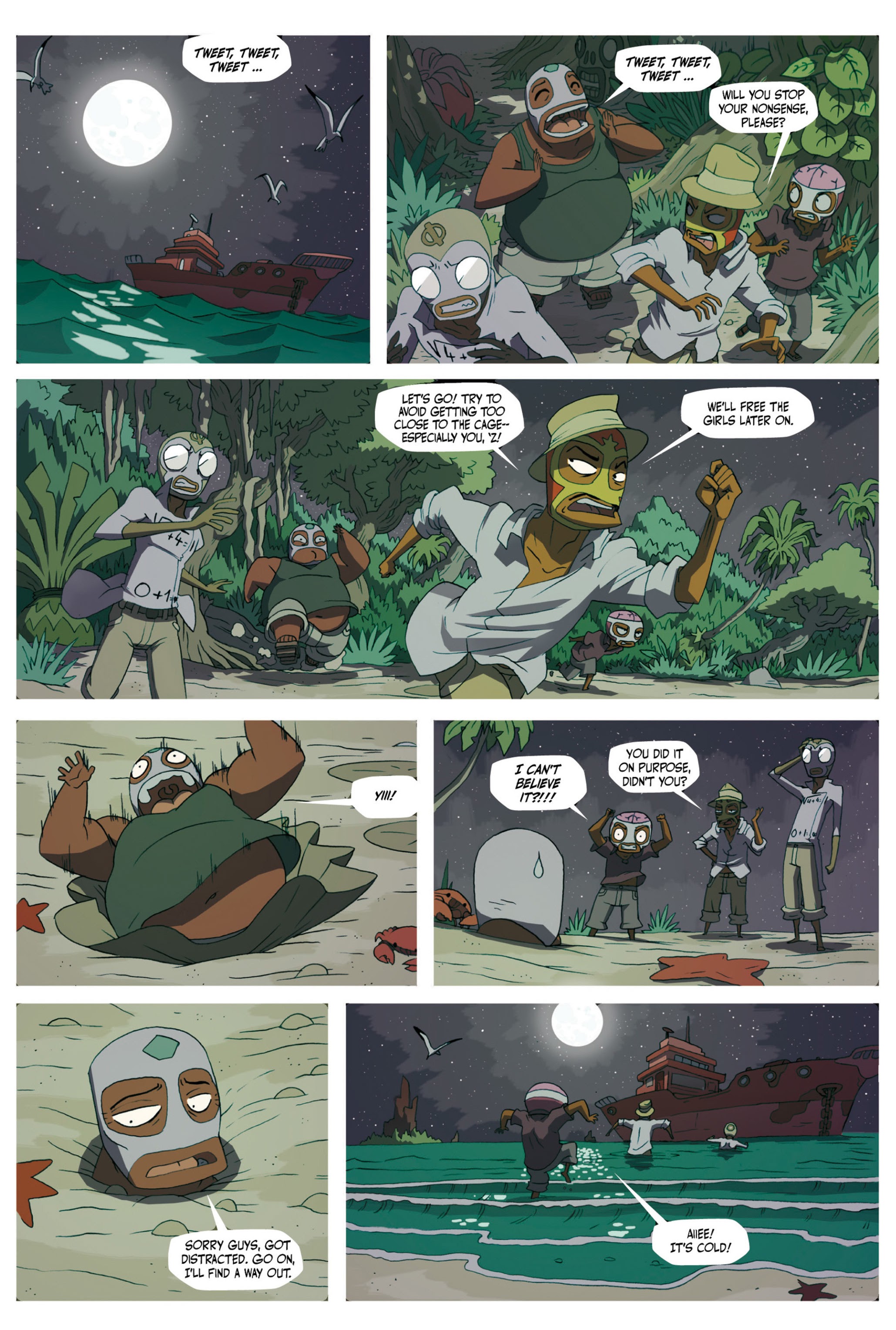 Read online The Tikitis comic -  Issue #1 - 37