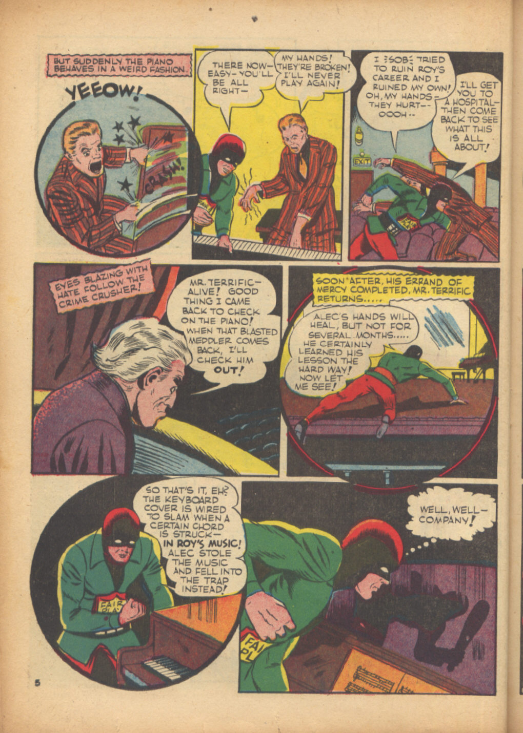 Read online Sensation (Mystery) Comics comic -  Issue #24 - 46