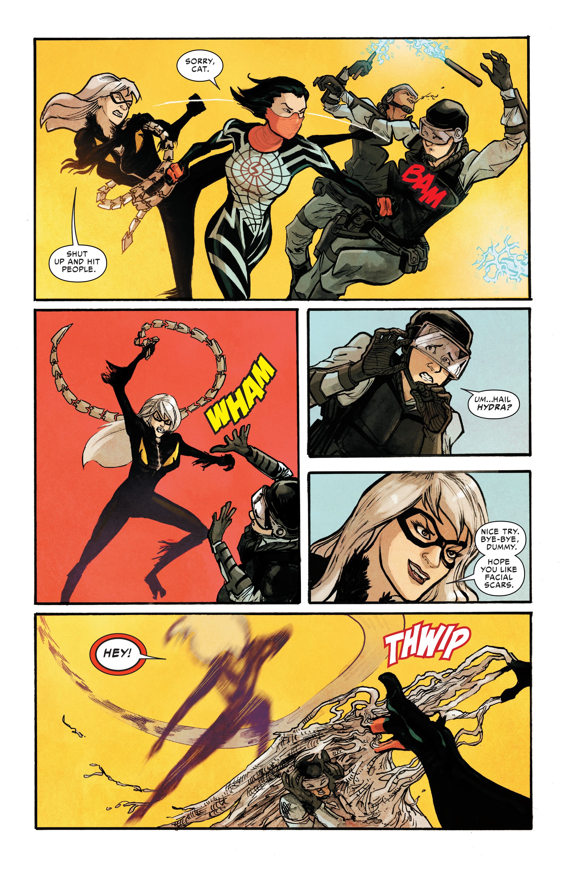 Read online Silk: Out of the Spider-Verse comic -  Issue # TPB 2 (Part 3) - 45