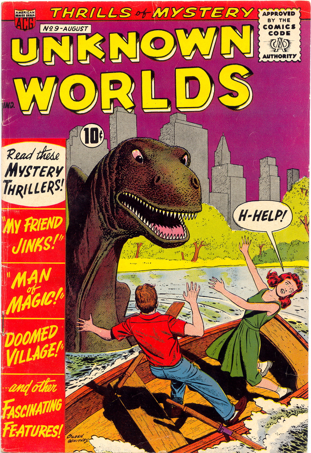 Read online Unknown Worlds comic -  Issue #9 - 1