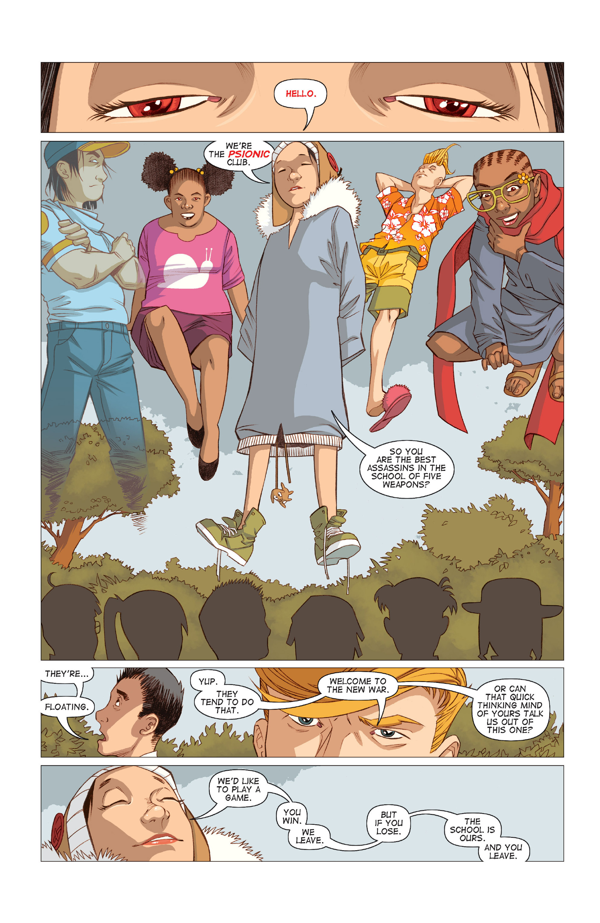 Read online Five Weapons comic -  Issue #9 - 24