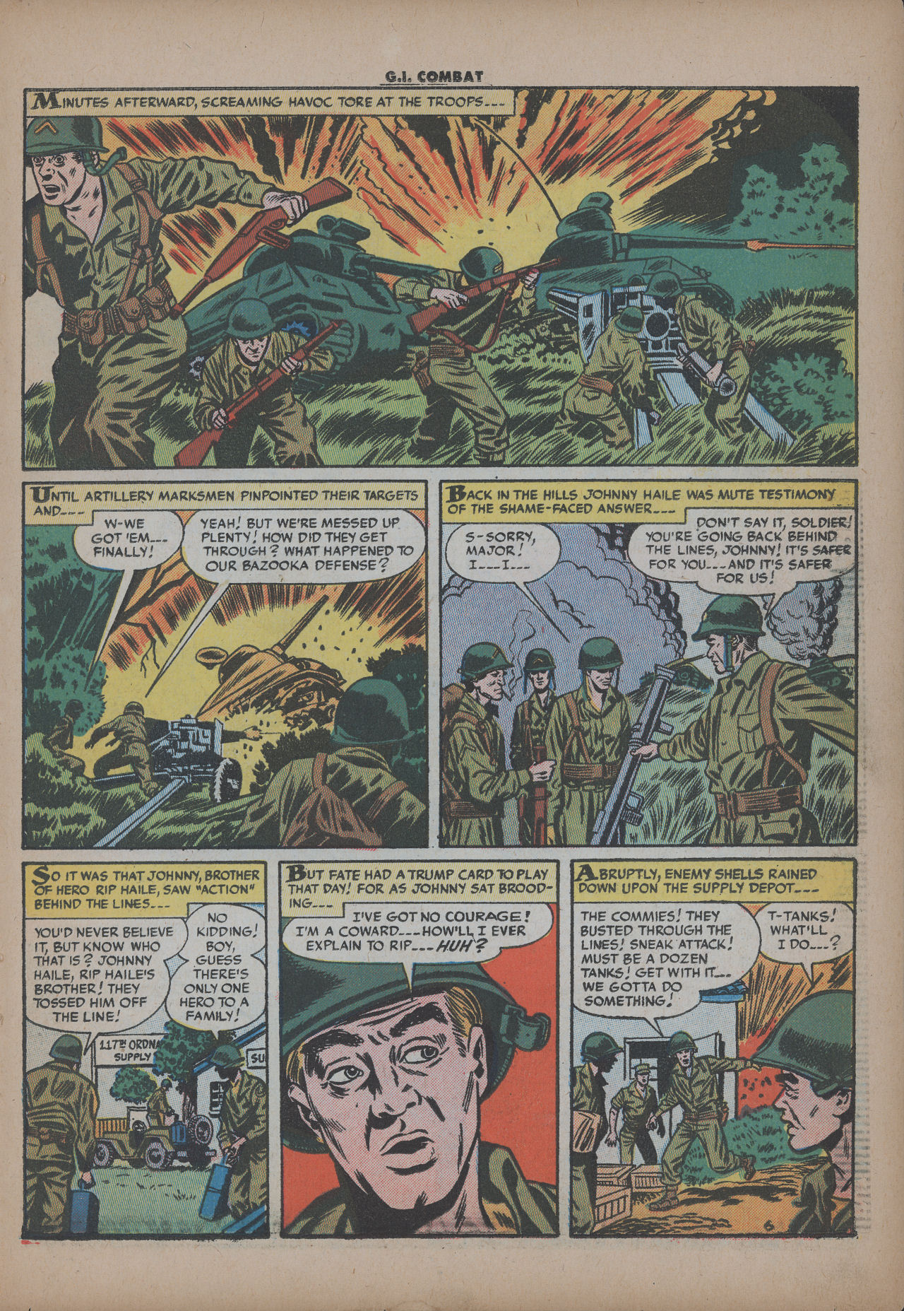 Read online G.I. Combat (1952) comic -  Issue #43 - 23