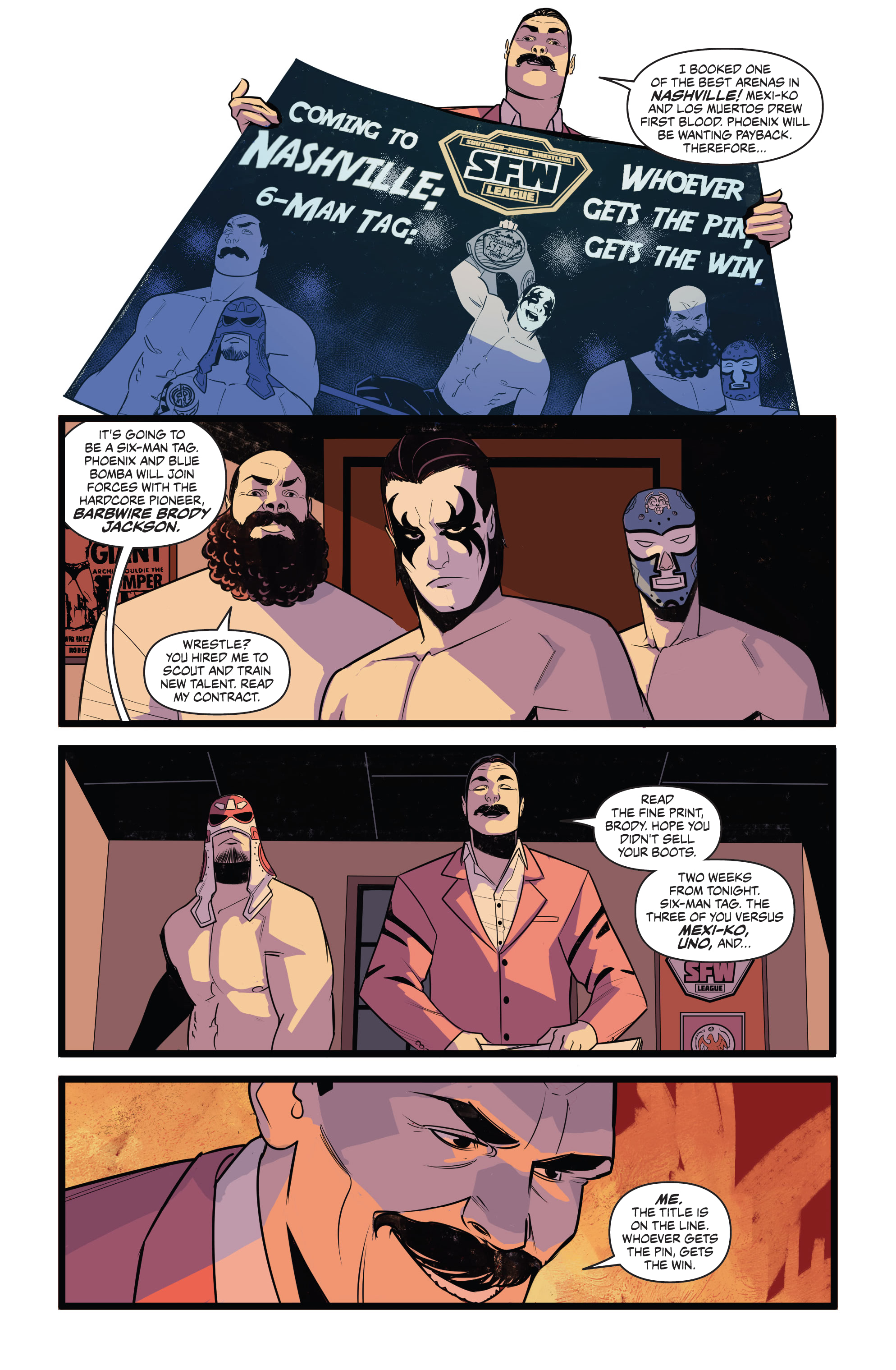 Read online Over the Ropes comic -  Issue # _TPB - 55