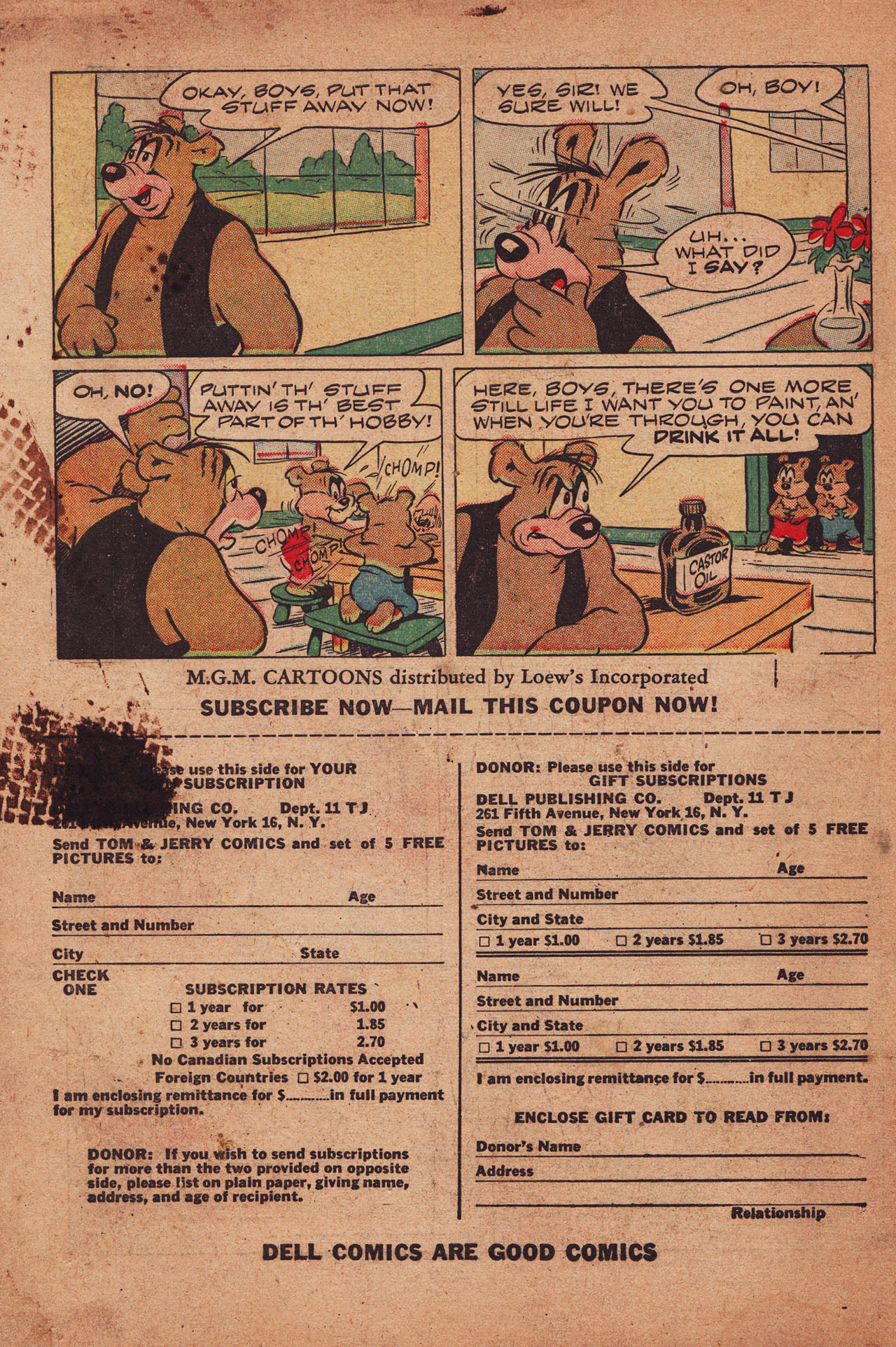 Read online Tom & Jerry Comics comic -  Issue #76 - 50