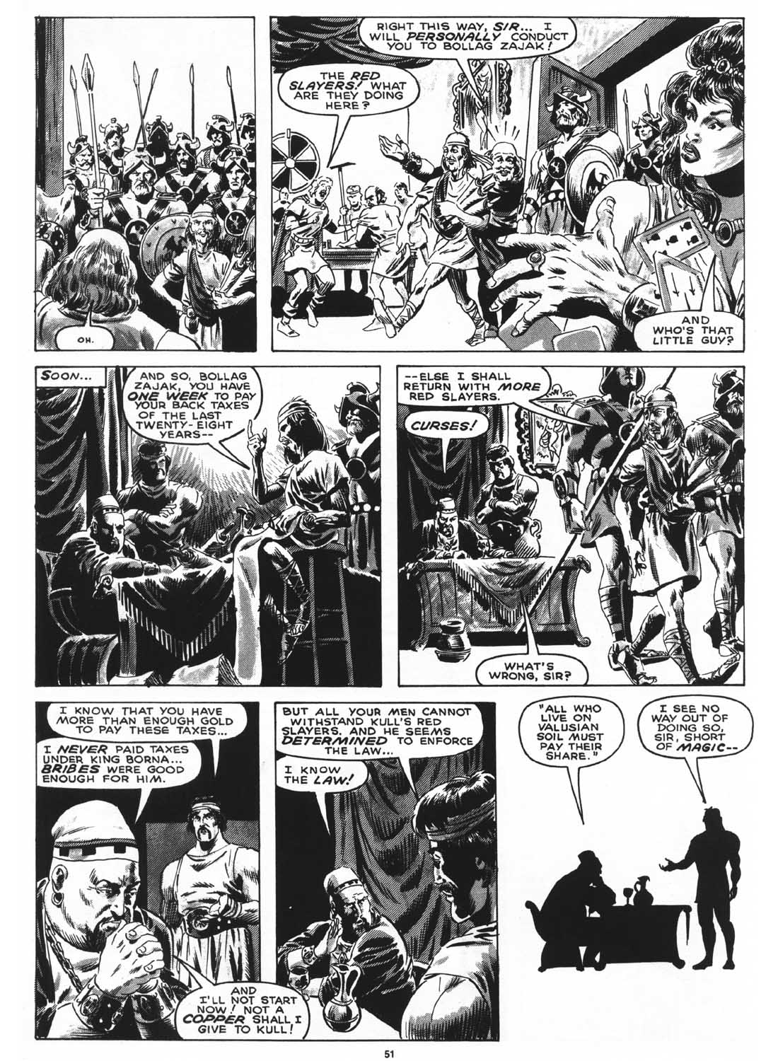 Read online The Savage Sword Of Conan comic -  Issue #169 - 53