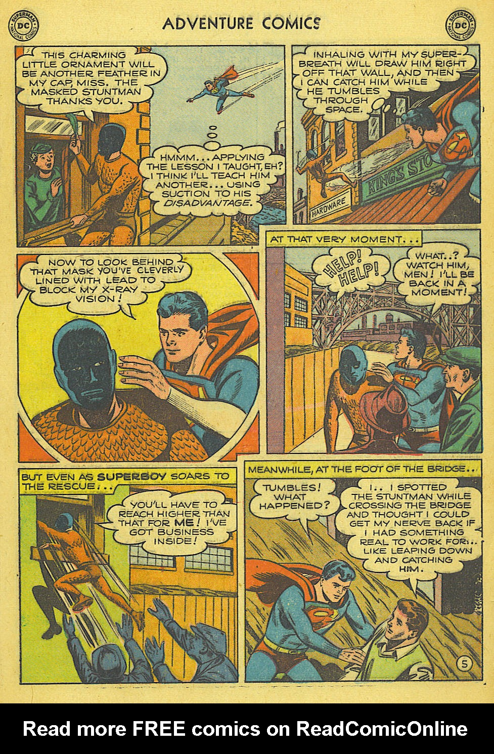 Read online Adventure Comics (1938) comic -  Issue #165 - 6