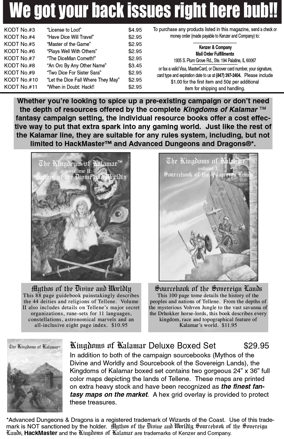 Read online Knights of the Dinner Table comic -  Issue #12 - 2