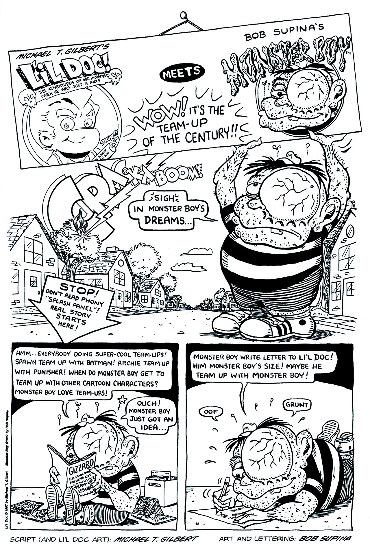 Read online Mr. Monster Presents: (crack-a-boom) comic -  Issue #3 - 3