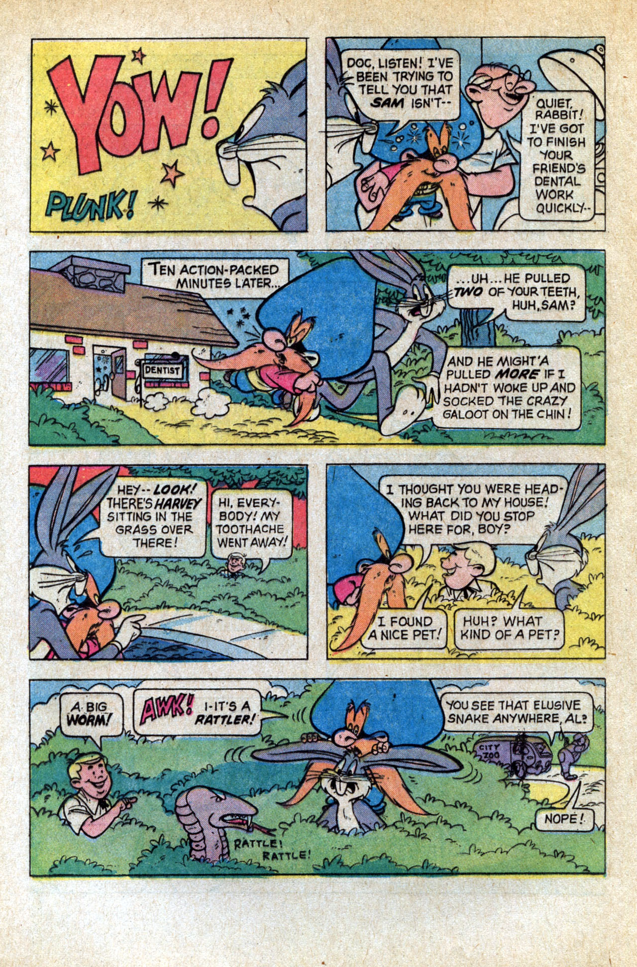 Read online Yosemite Sam and Bugs Bunny comic -  Issue #17 - 16