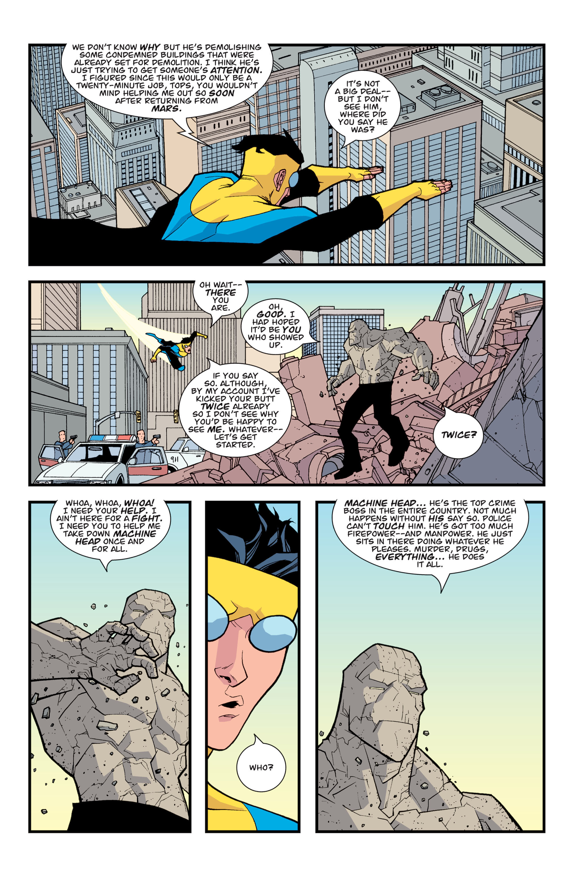 Read online Invincible comic -  Issue # _TPB 4 - Head of The Class - 142