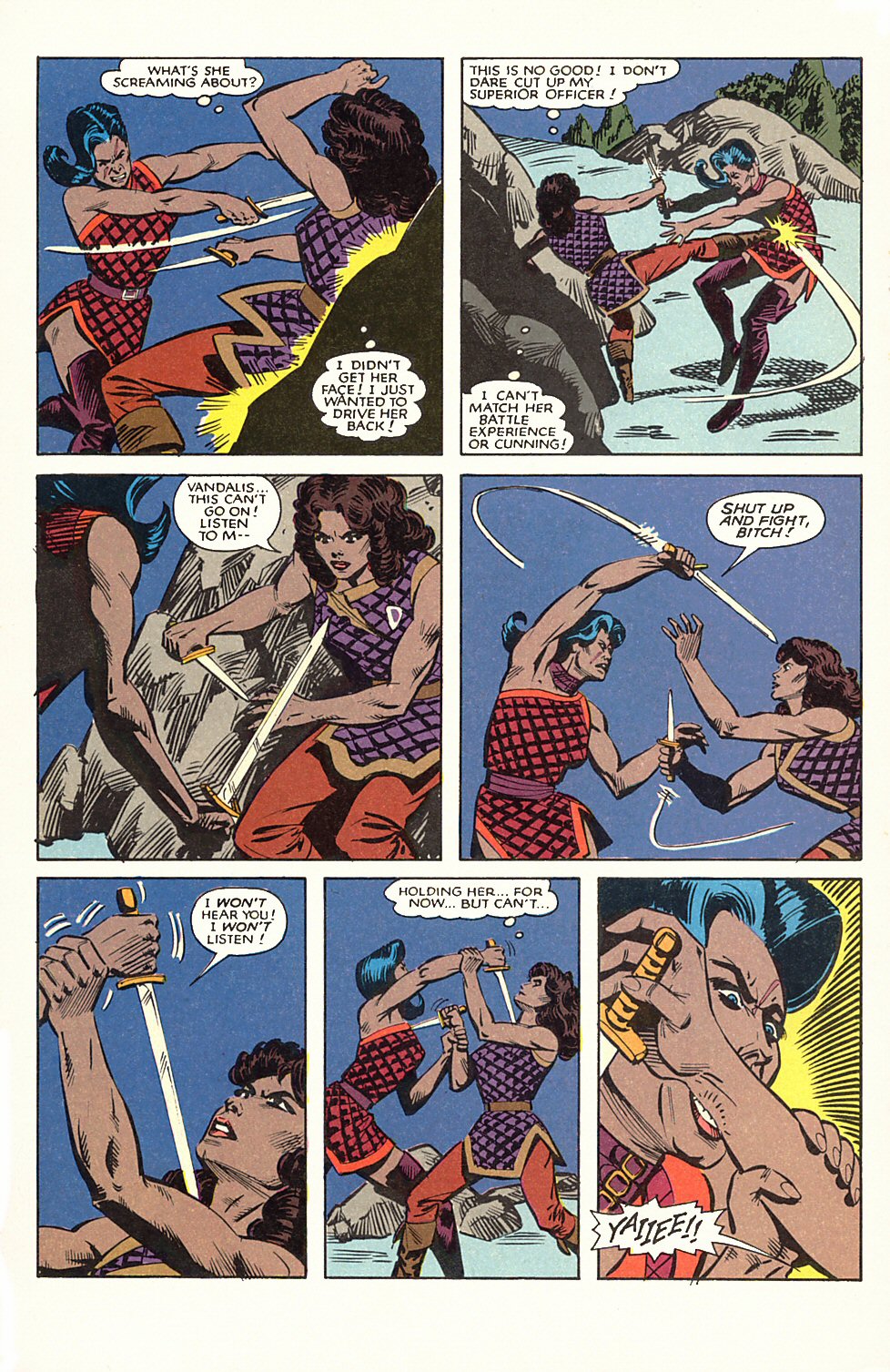 Read online Sisterhood of Steel comic -  Issue #2 - 25