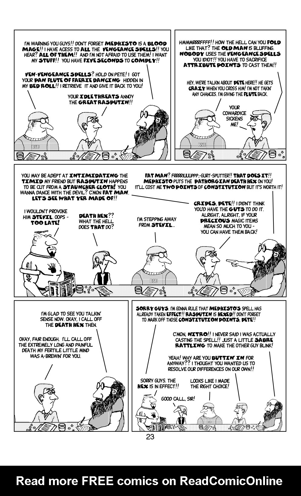 Read online Knights of the Dinner Table comic -  Issue #26 - 25