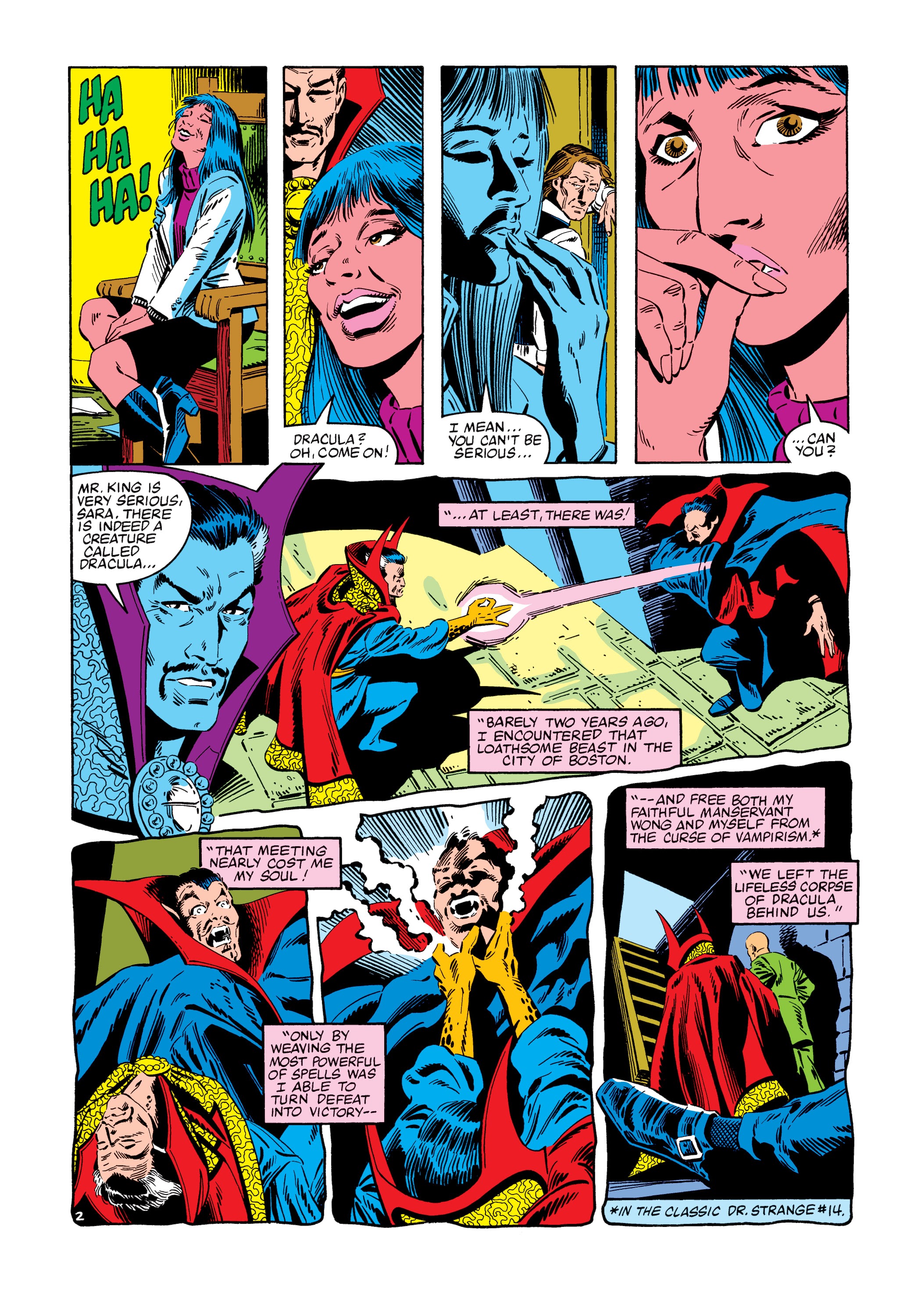 Read online Marvel Masterworks: Doctor Strange comic -  Issue # TPB 10 (Part 1) - 32