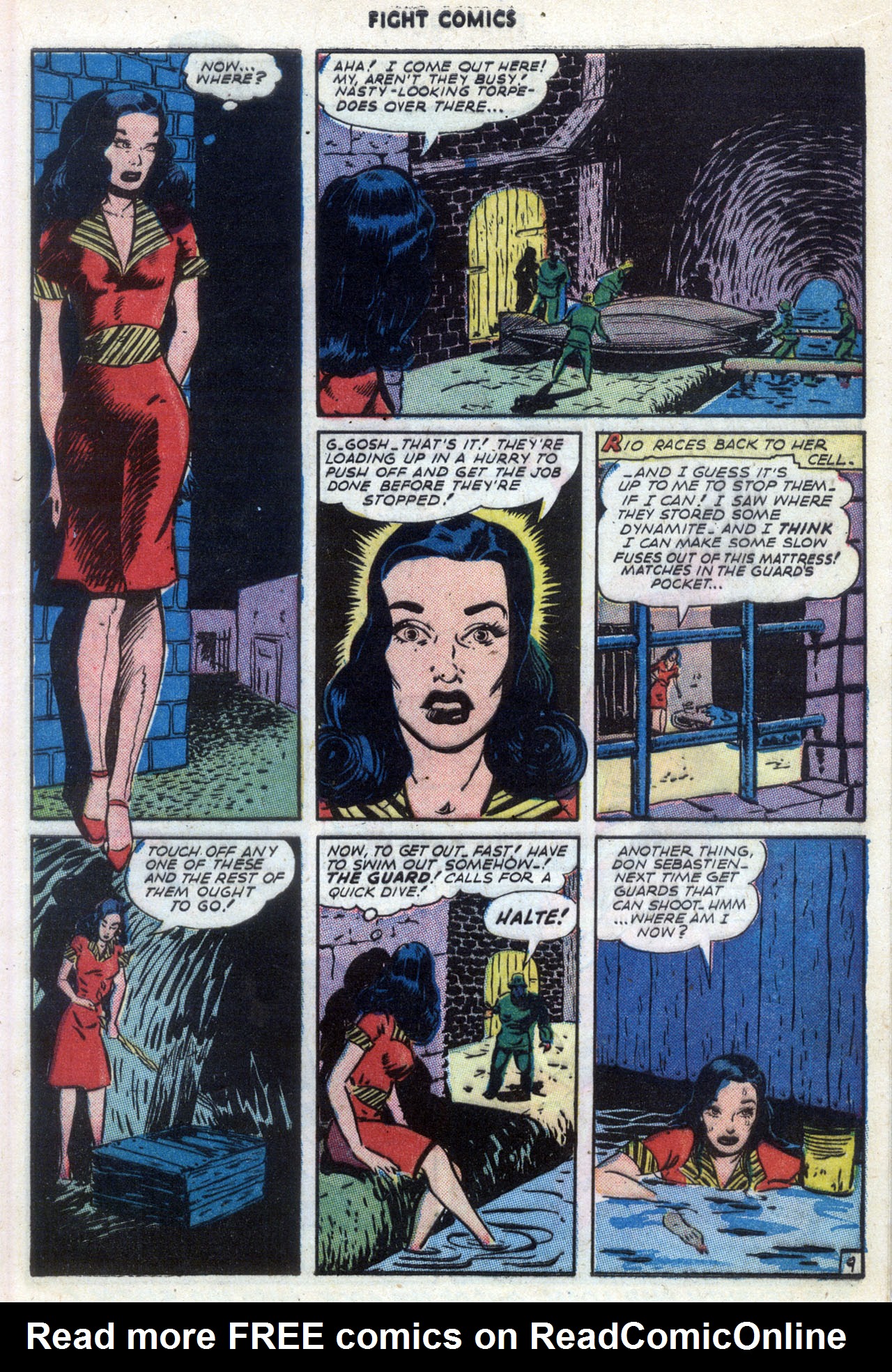 Read online Fight Comics comic -  Issue #39 - 11