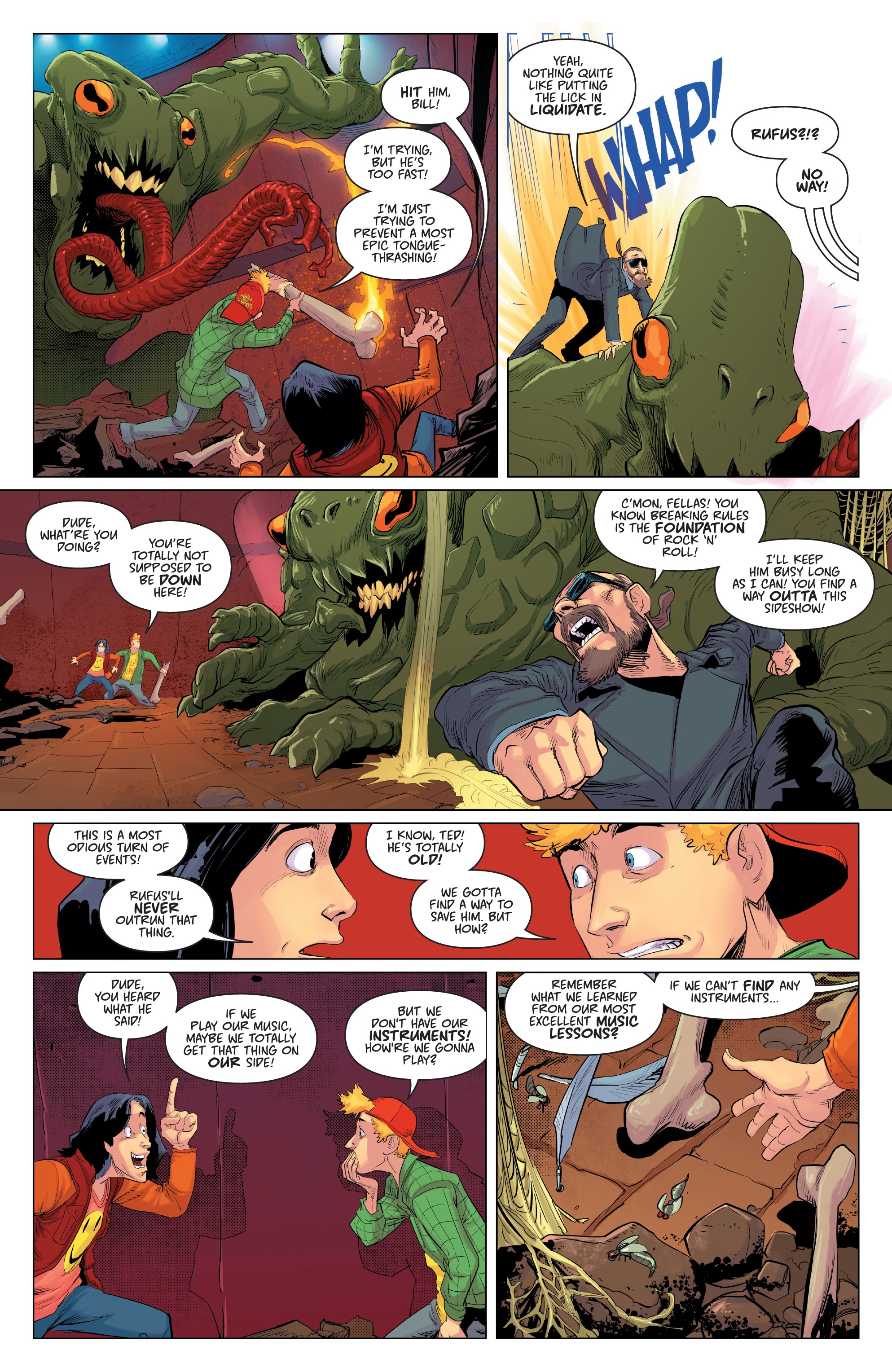 Read online Bill & Ted Save the Universe comic -  Issue # _TPB - 56