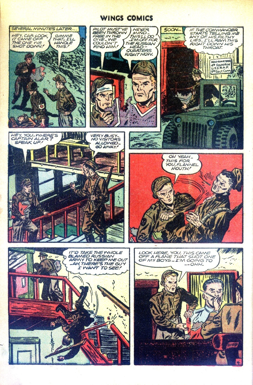 Read online Wings Comics comic -  Issue #68 - 6