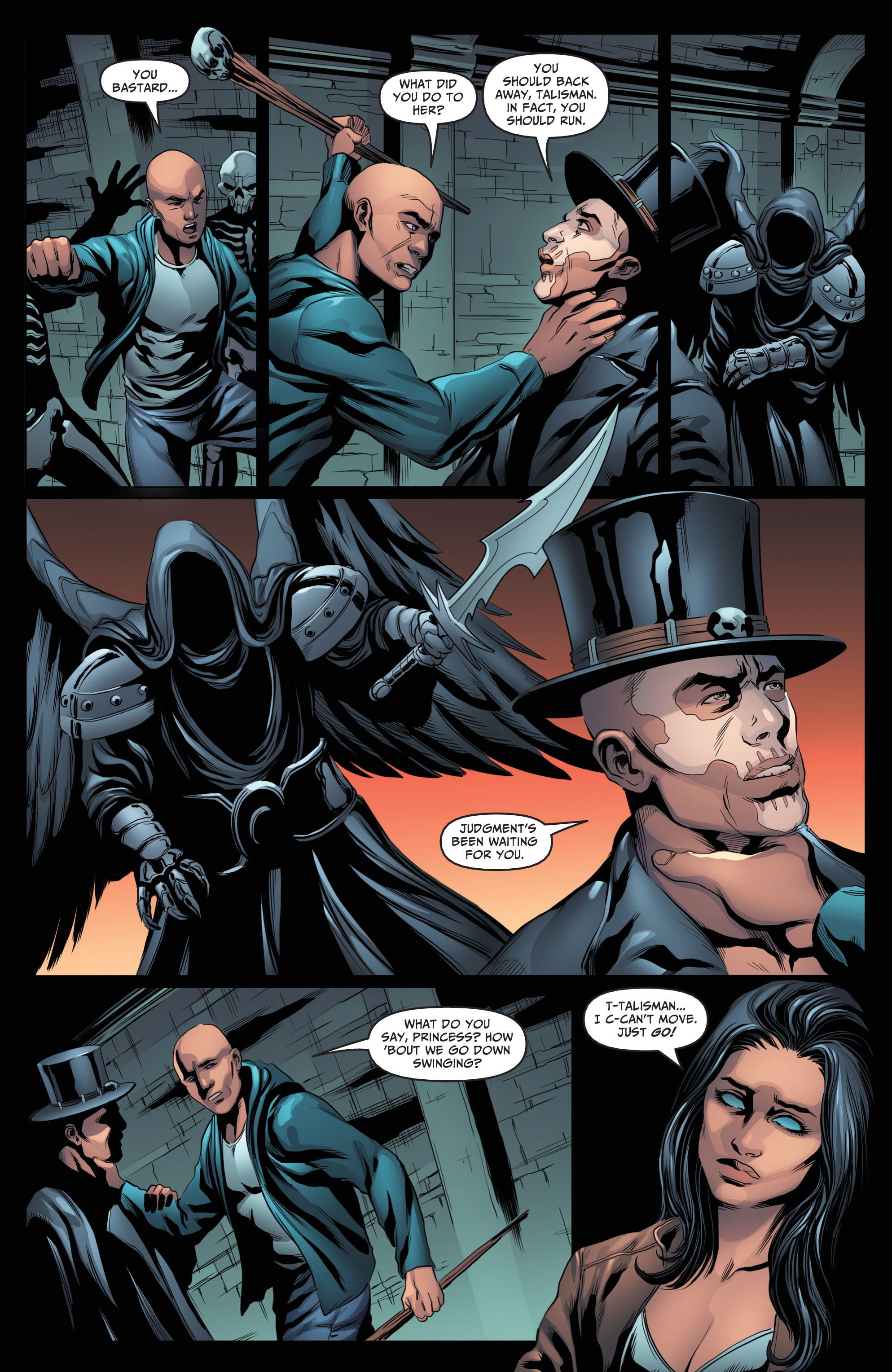 Read online Grimm Fairy Tales: Day of the Dead comic -  Issue #5 - 6