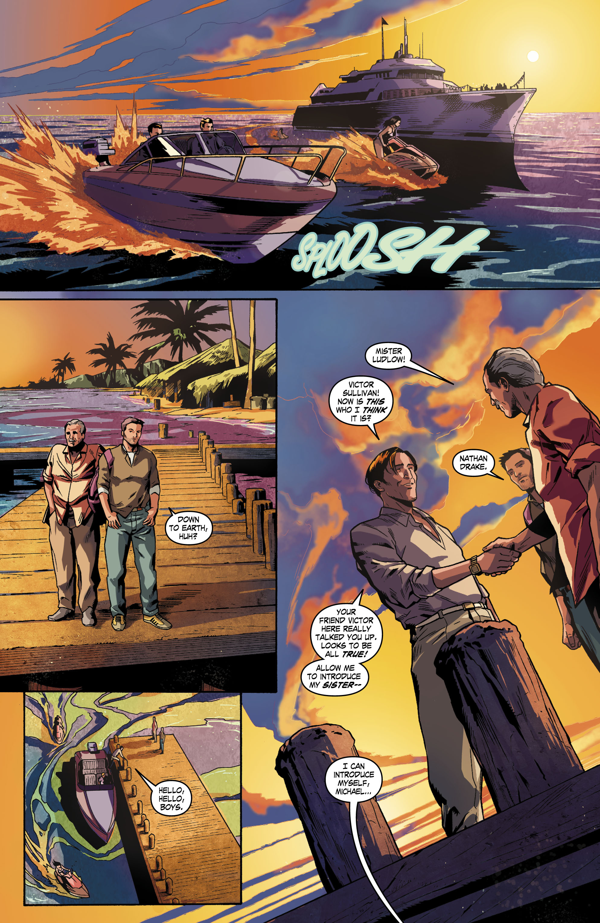 Read online Uncharted comic -  Issue #1 - 15